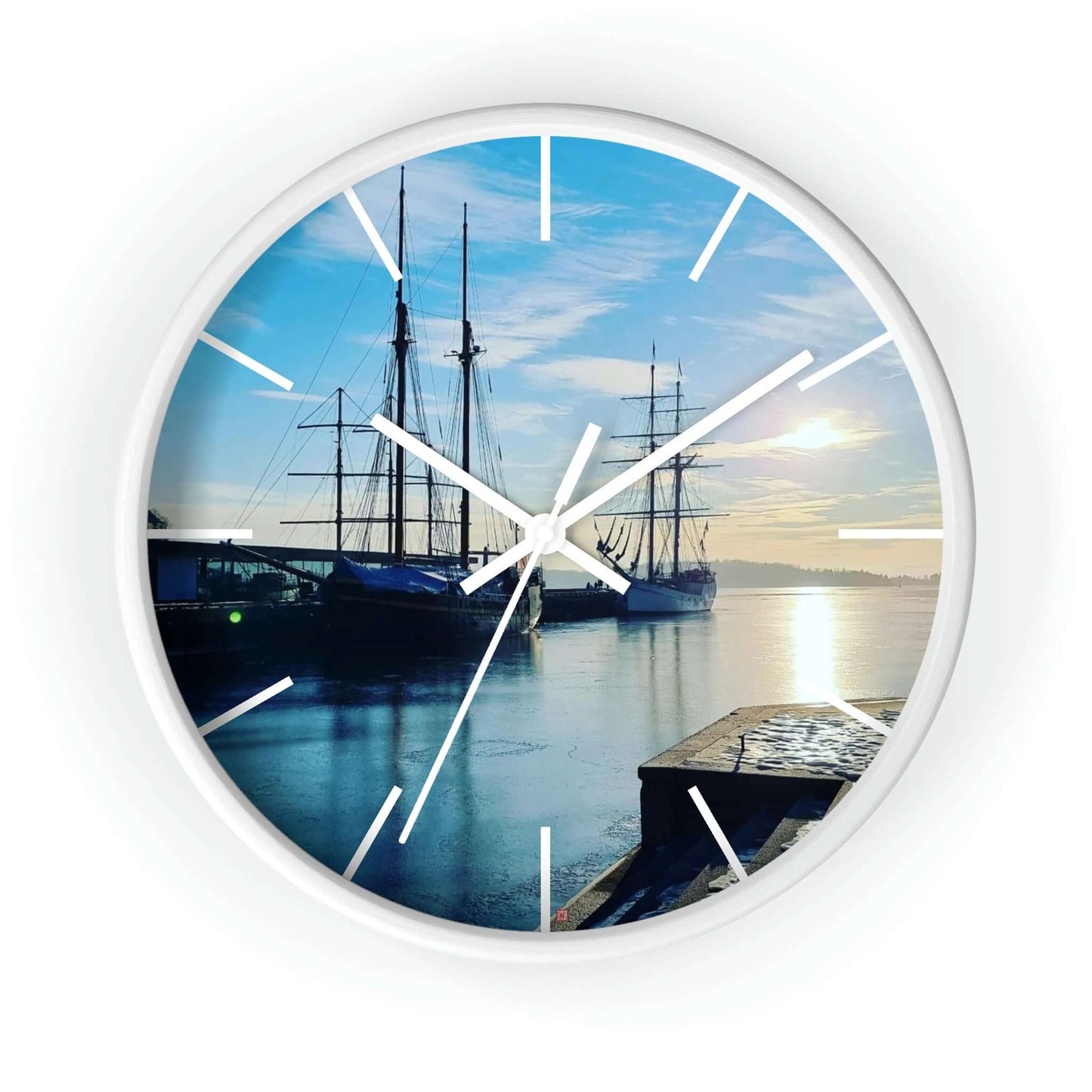 Honnørbrygga | Norway | Wall clock