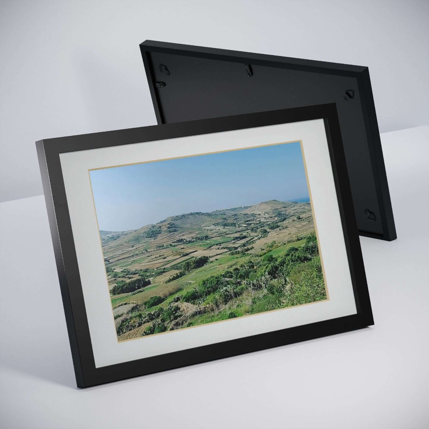 The breath taking scene | Gozo | Framed Posters, Black
