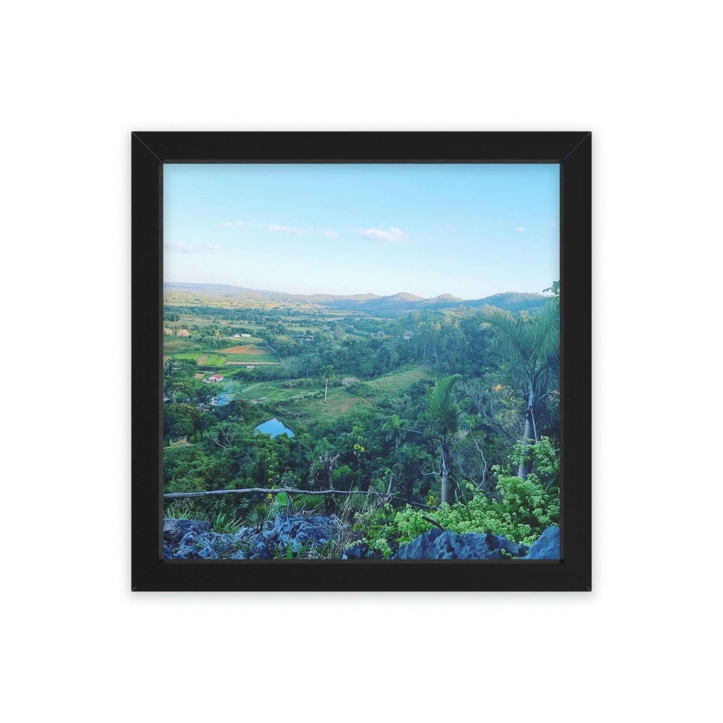 Viñales from above | Cuba | Framed Poster - All sizes