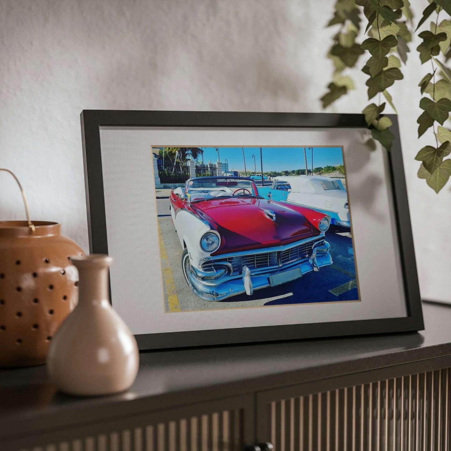 The Vehicle | Cuba | Framed Posters, Black