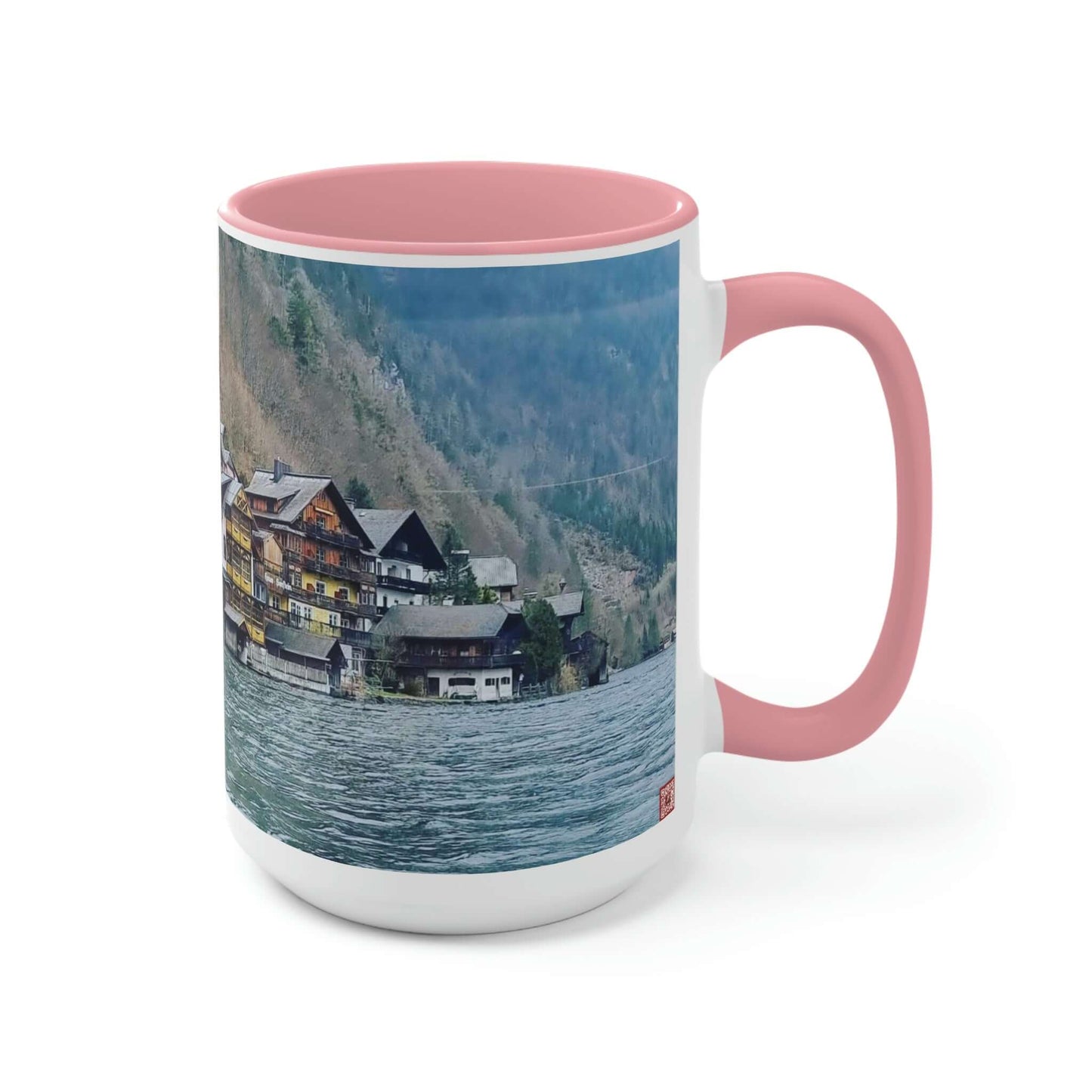 Hallstatt | Austria | Two-Tone Coffee Mugs, 15oz