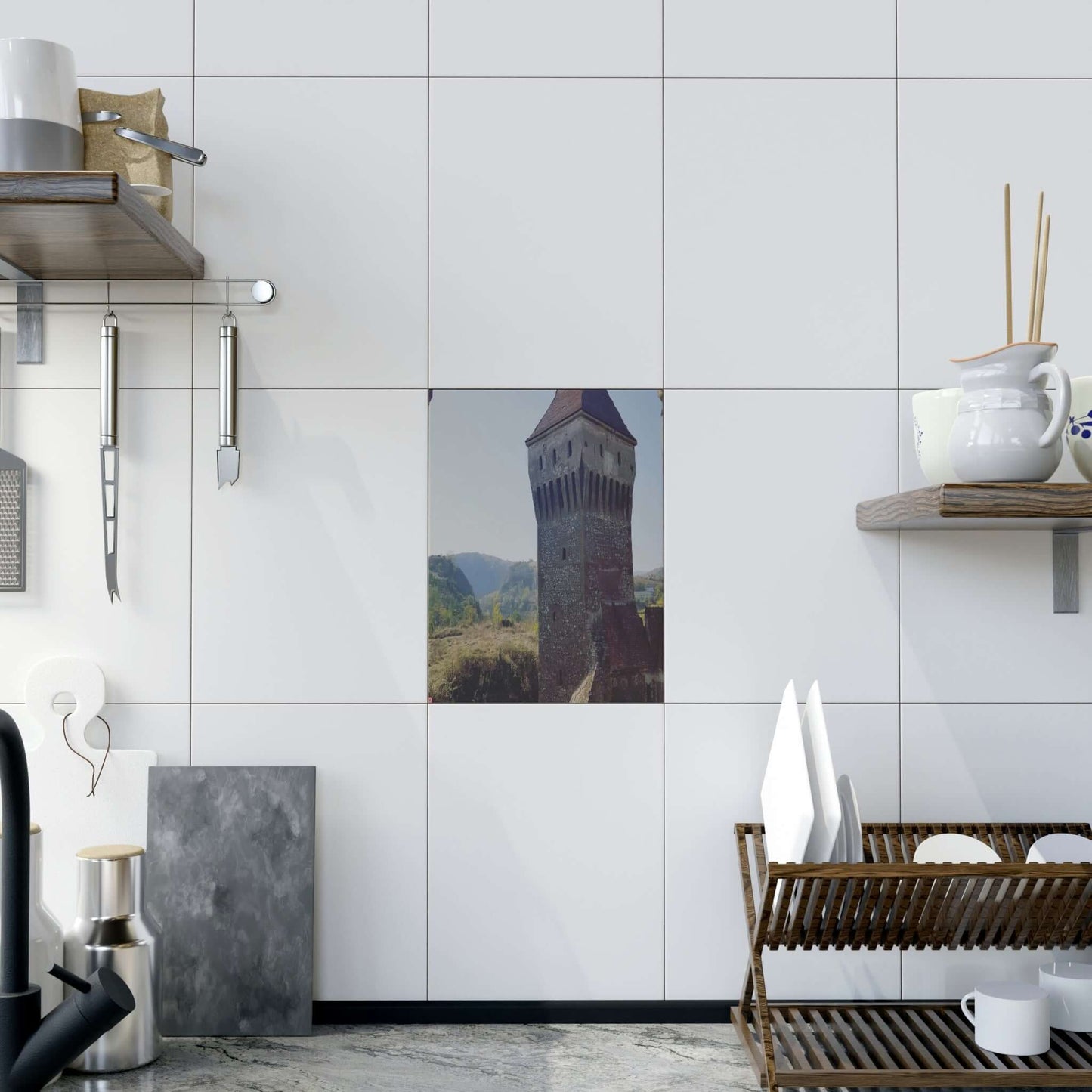 Hunedoara Castle Corvinilor | Romania | Ceramic Photo Tile