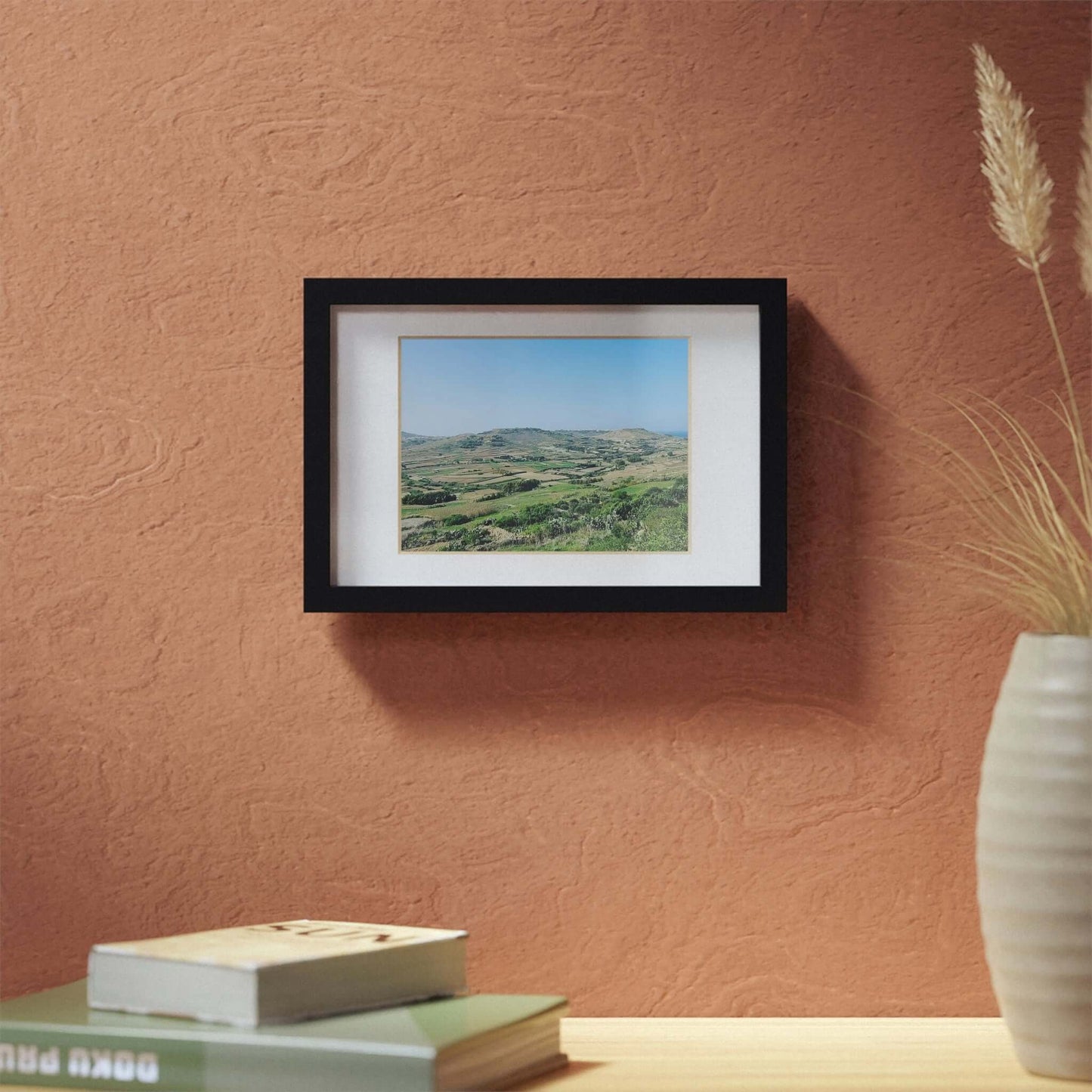 The breath taking scene | Gozo | Framed Posters, Black