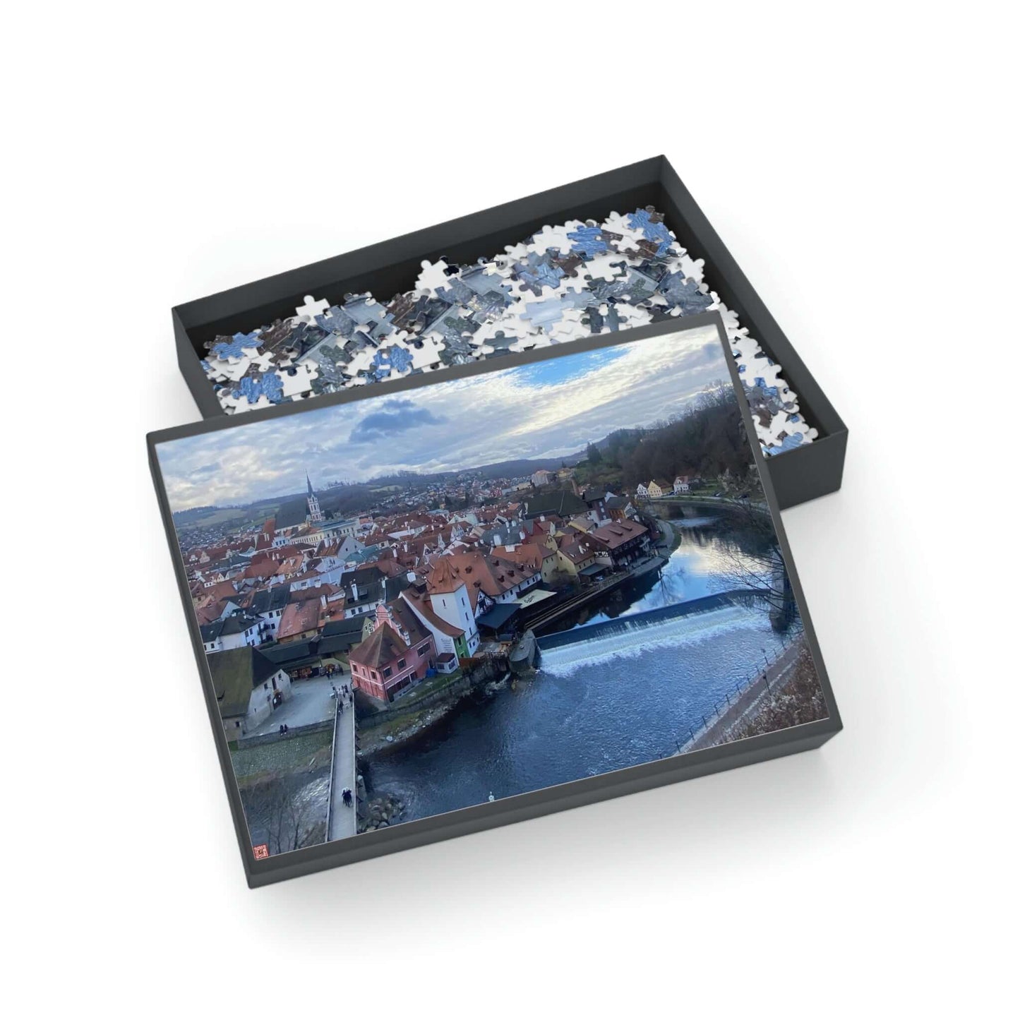 The River of Český Krumlov | Czech Republic | Puzzle (96, 252, 500, 1000-Piece)