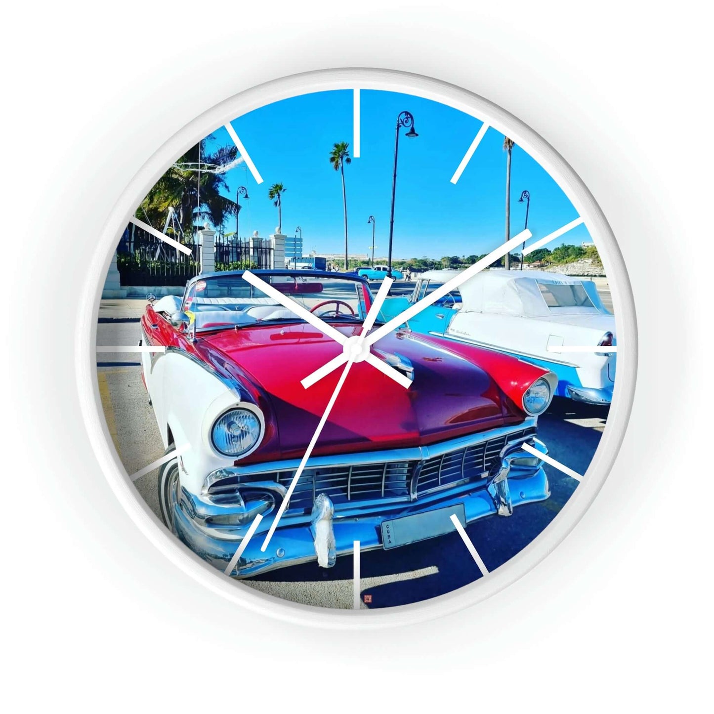 The Vehicle | Cuba | Wall clock