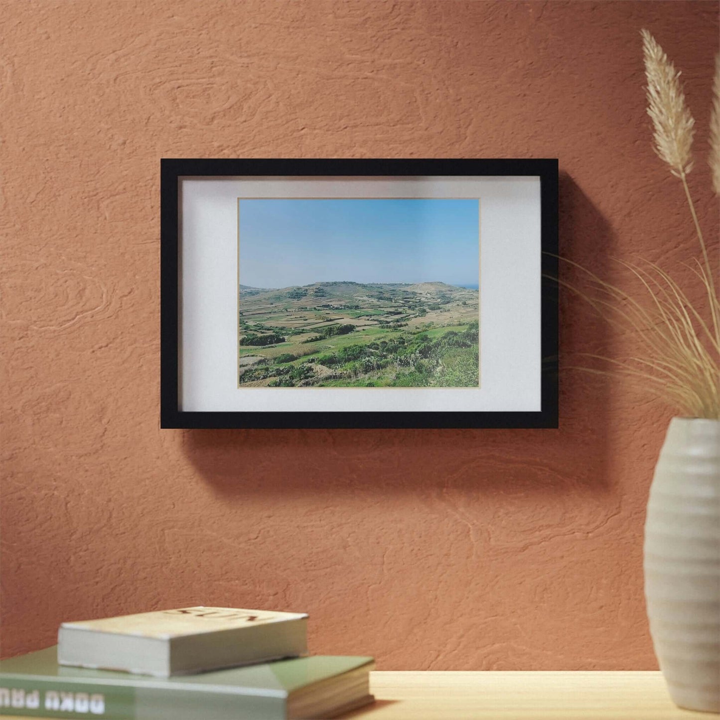 The breath taking scene | Gozo | Framed Posters, Black