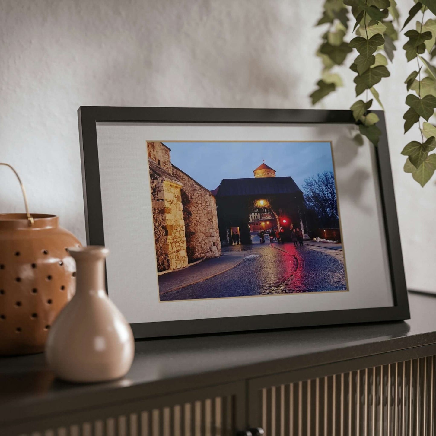 Wawel Gate | Poland | Framed Posters, Black