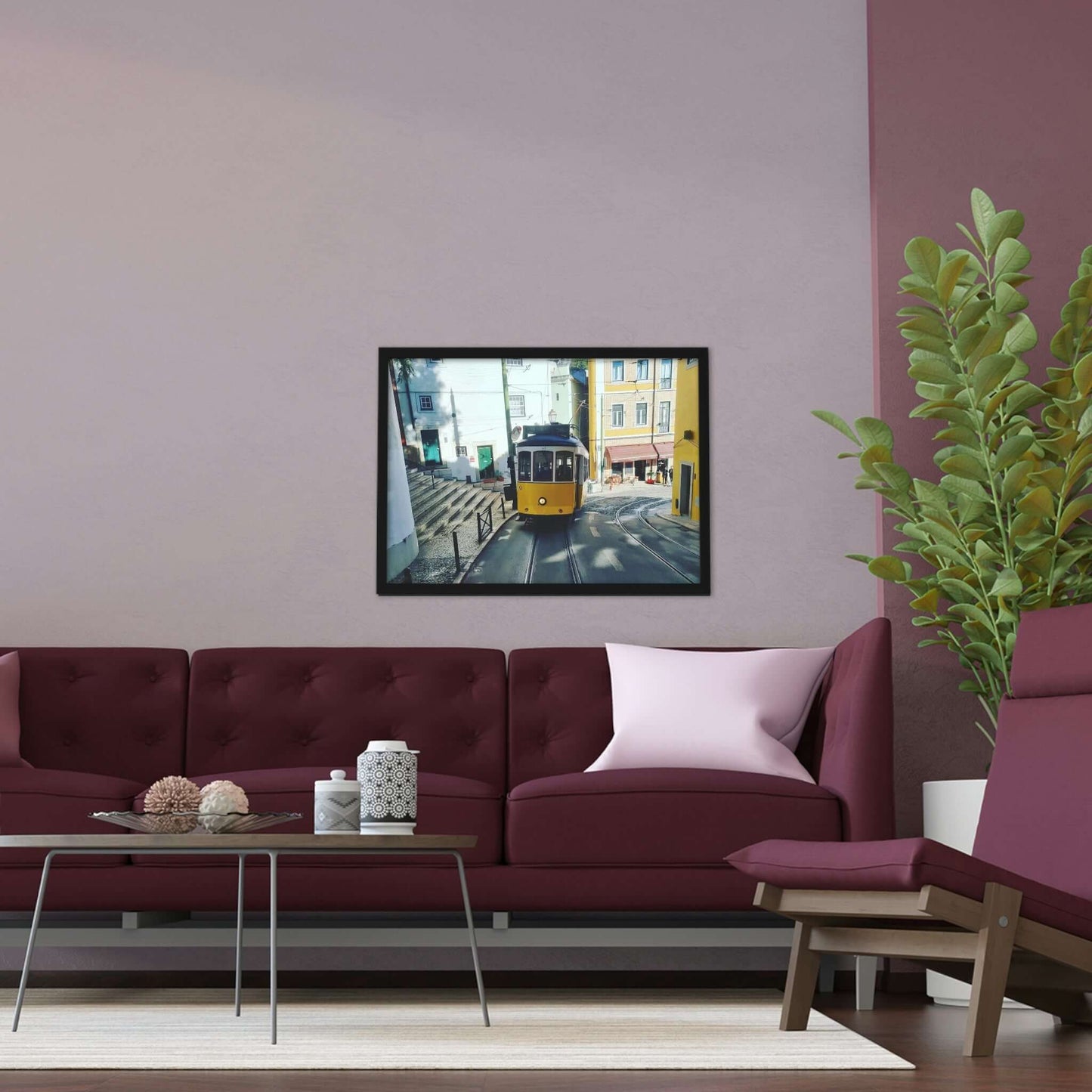 Remodelado Tram | Portugal | Framed Poster - All sizes