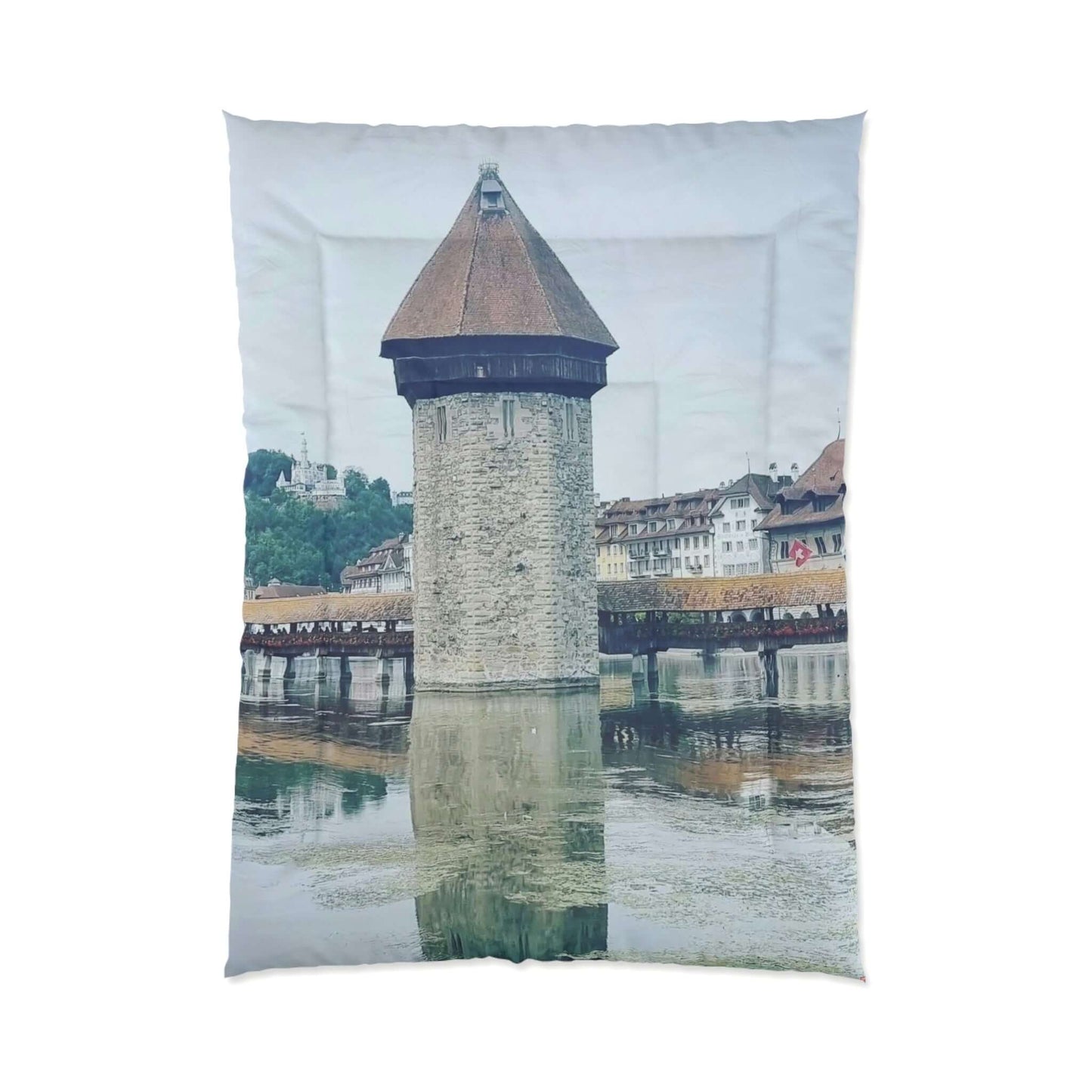 Chapel Bridge | Switzerland | Comforter