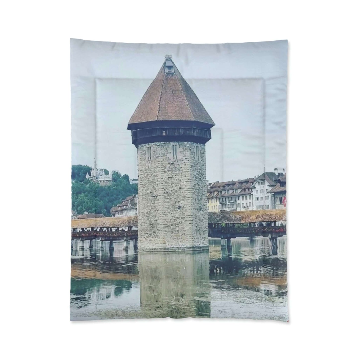 Chapel Bridge | Switzerland | Comforter