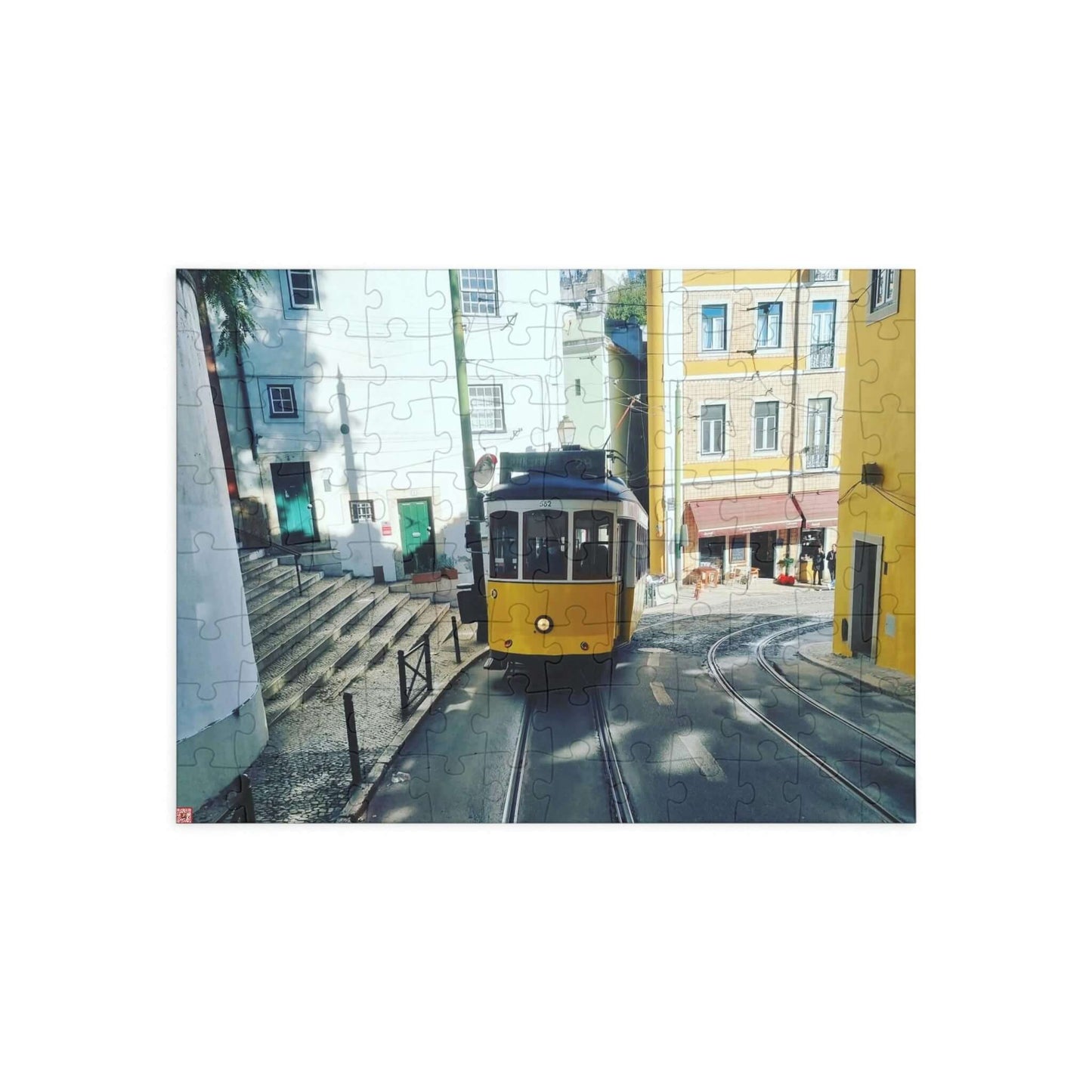 Remodelado Tram | Portugal | Puzzle (96, 252, 500, 1000-Piece)