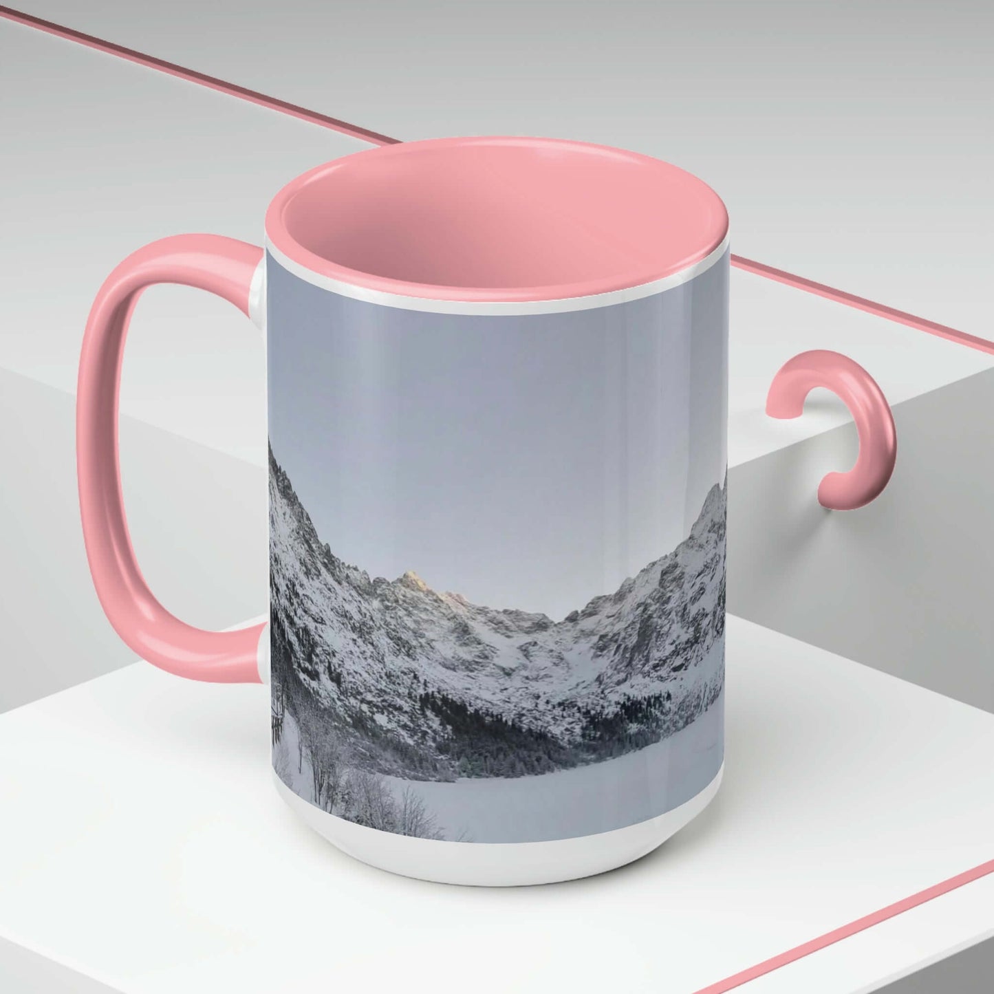 Morskie Oko | Poland | Two-Tone Coffee Mugs, 15oz