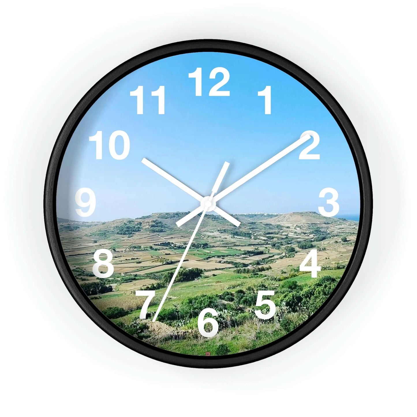 The breath taking scene | Gozo | Wall clock