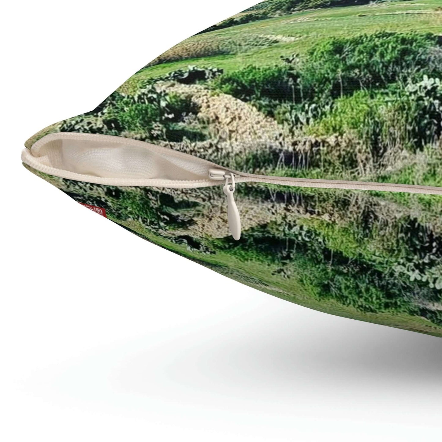 The breath taking scene | Gozo | Spun Polyester Square Pillow