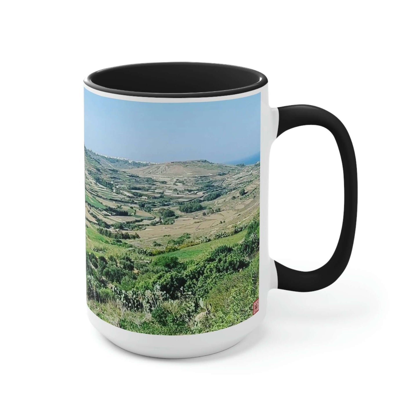 The breath taking scene | Gozo | Two-Tone Coffee Mugs, 15oz