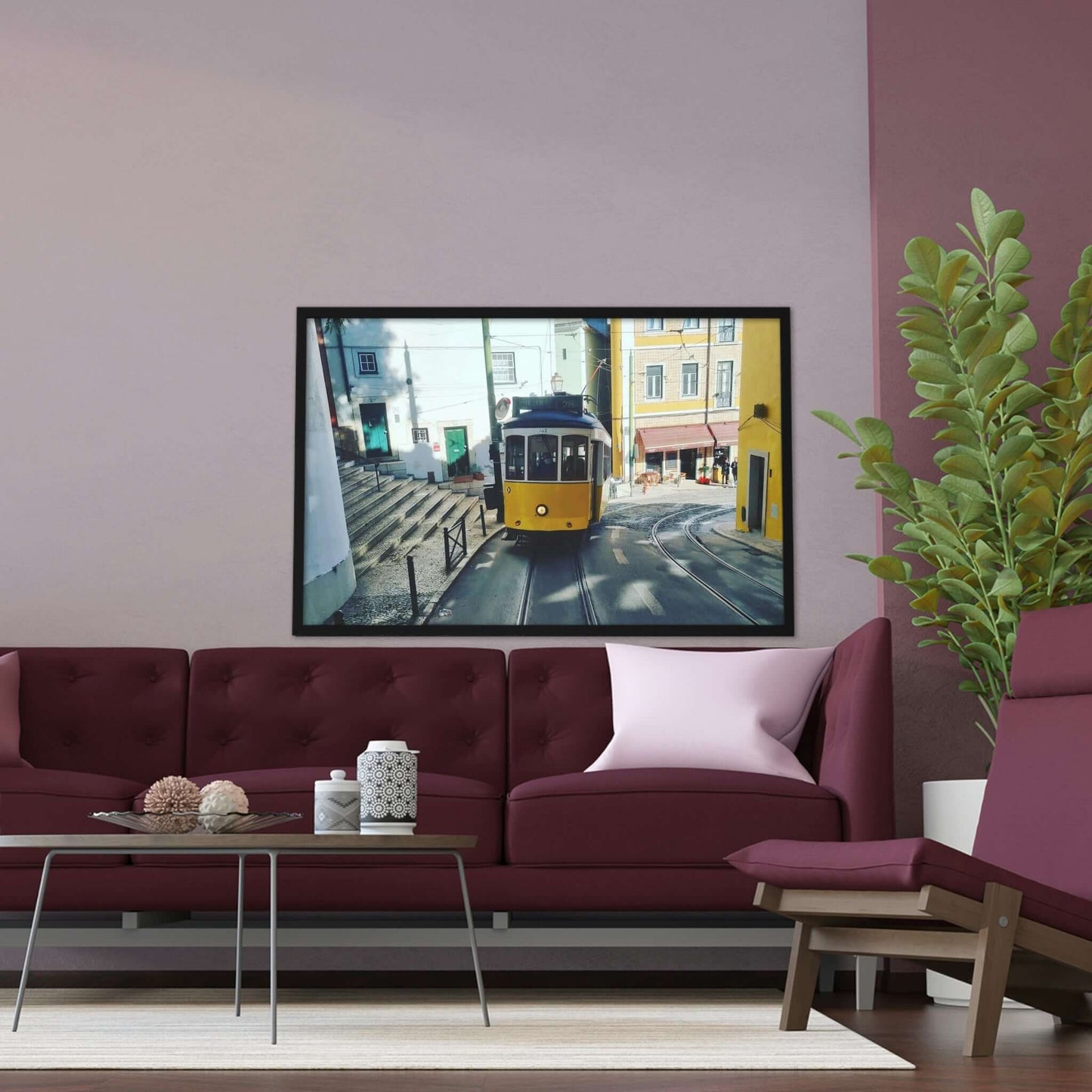 Remodelado Tram | Portugal | Framed Poster - All sizes