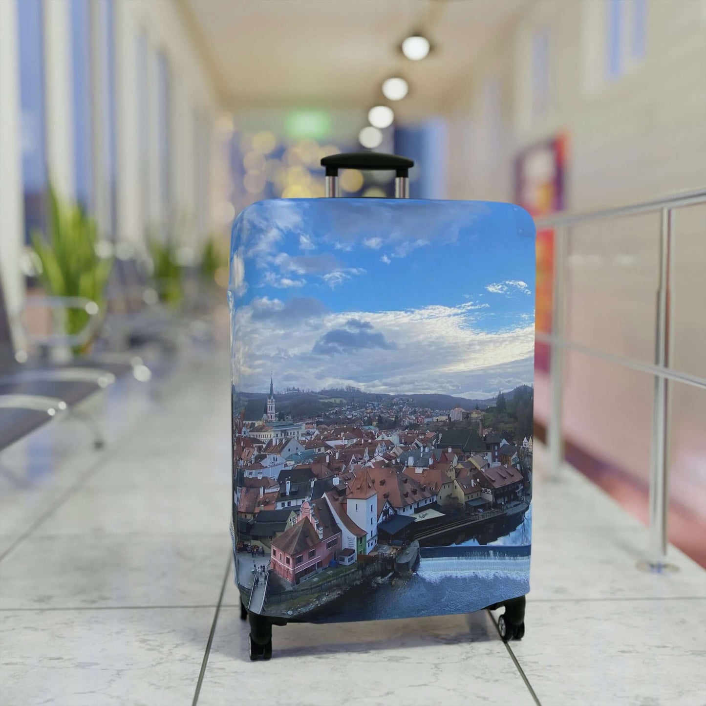 The River of Český Krumlov | Czech Republic | Luggage Cover