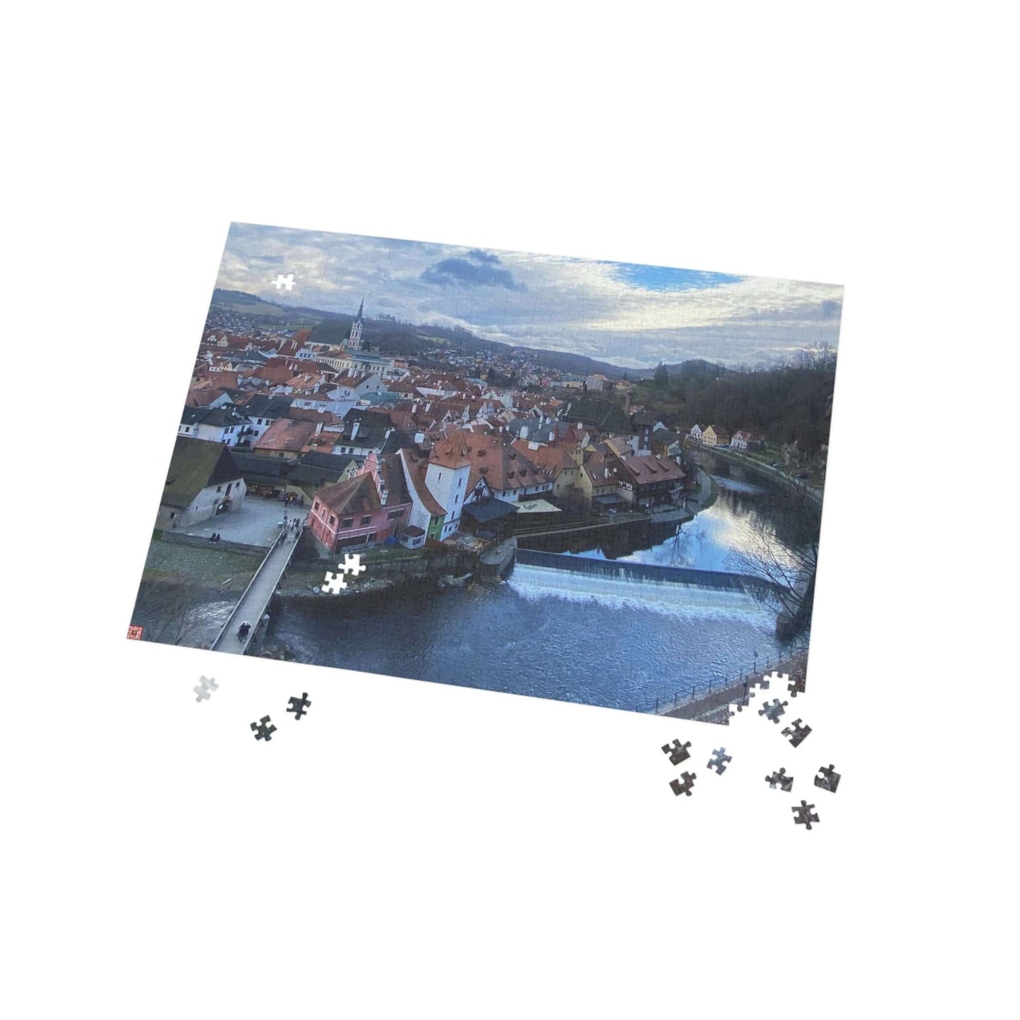 The River of Český Krumlov | Czech Republic | Puzzle (96, 252, 500, 1000-Piece)