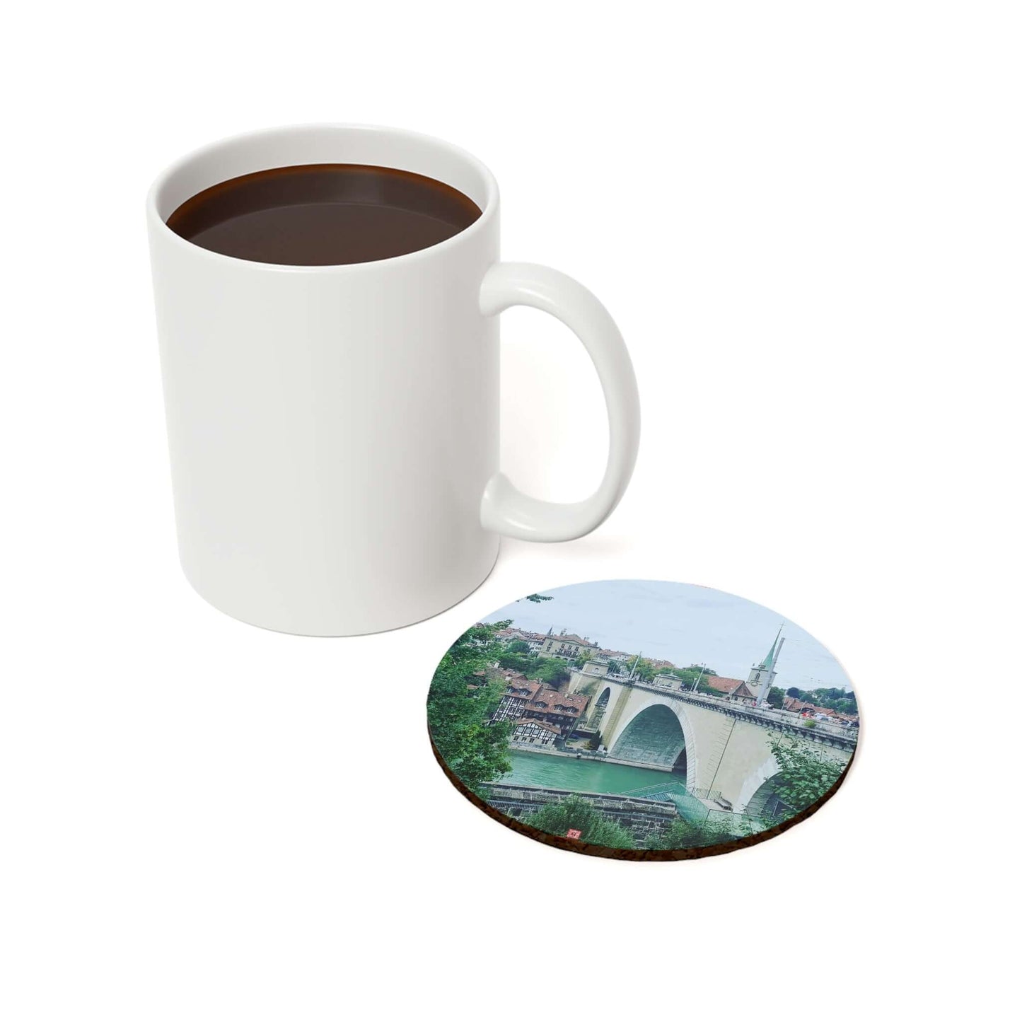 Bern | Switzerland | Cork Back Coaster