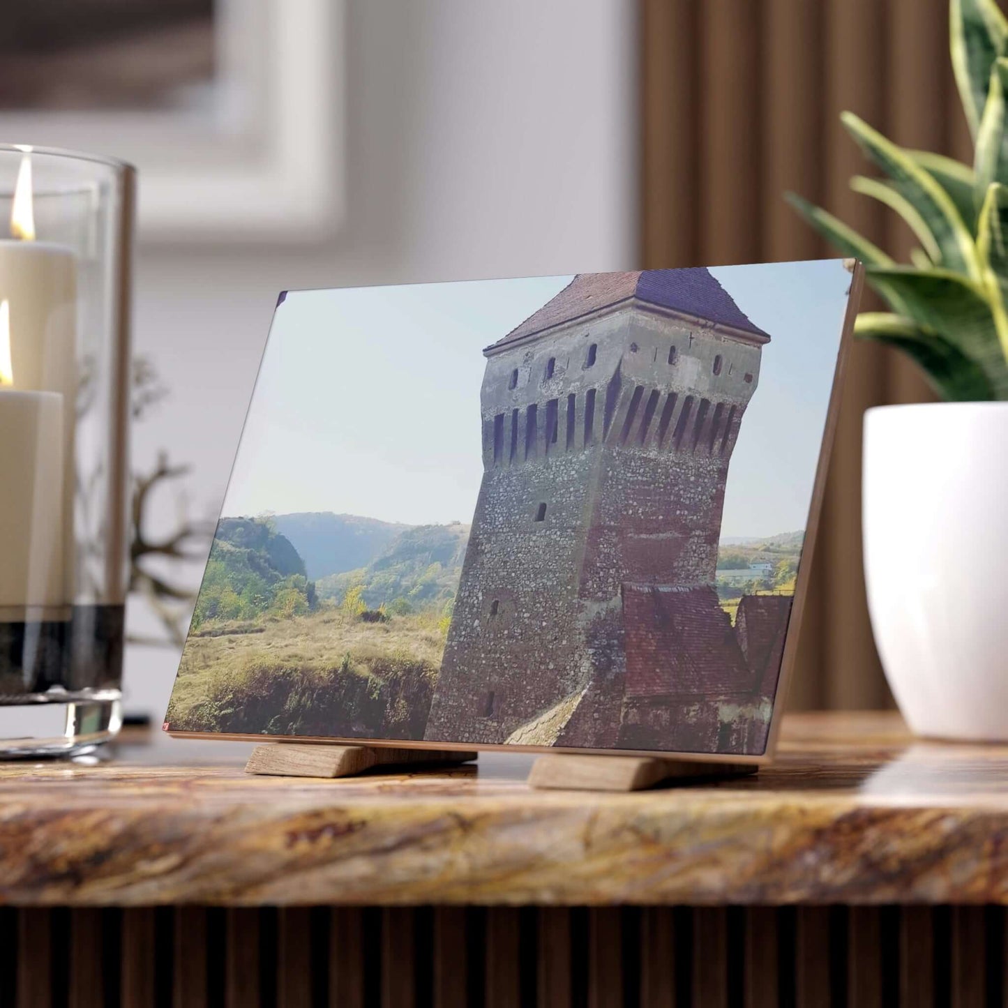 Hunedoara Castle Corvinilor | Romania | Ceramic Photo Tile