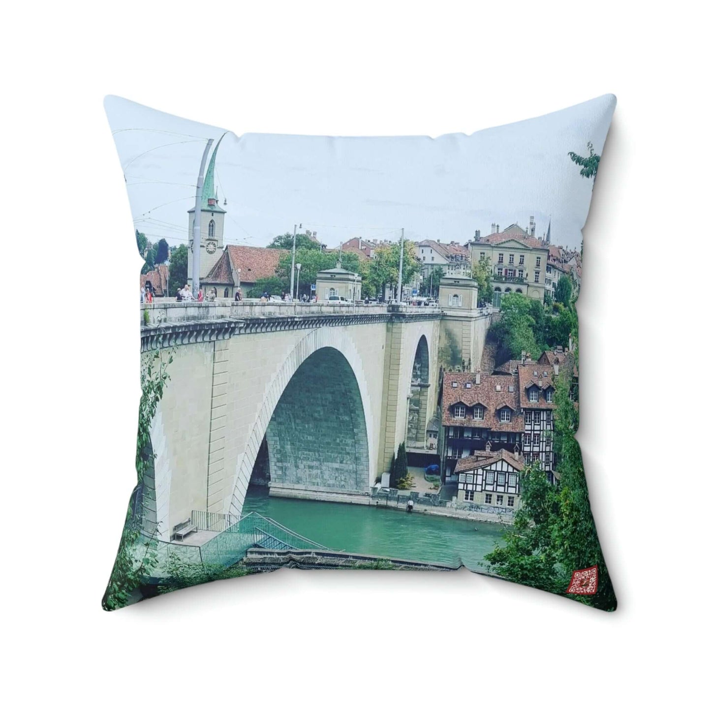 Bern | Switzerland | Spun Polyester Square Pillow
