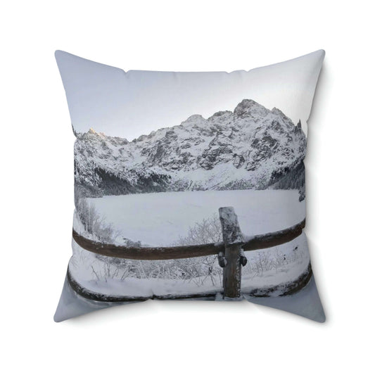 Morskie Oko | Poland | Spun Polyester Square Pillow