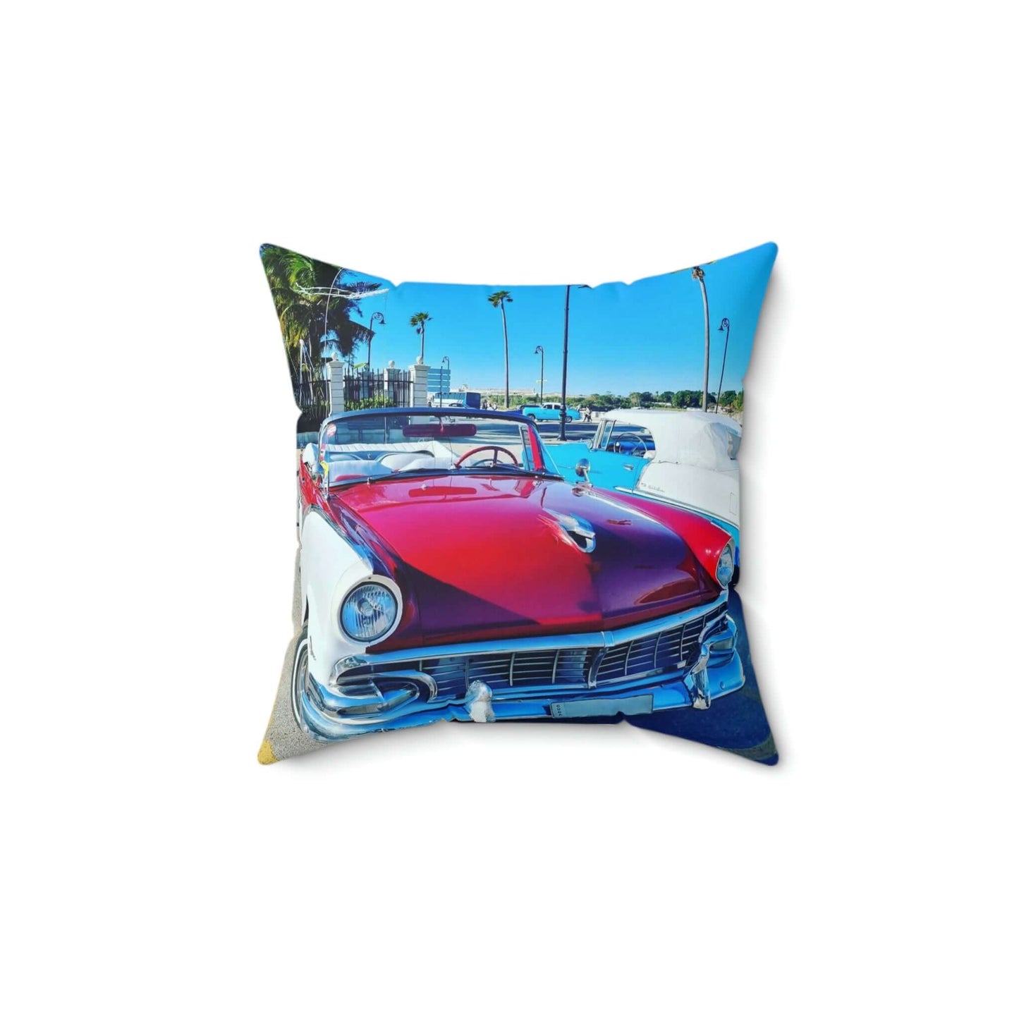 The Vehicle | Cuba | Spun Polyester Square Pillow