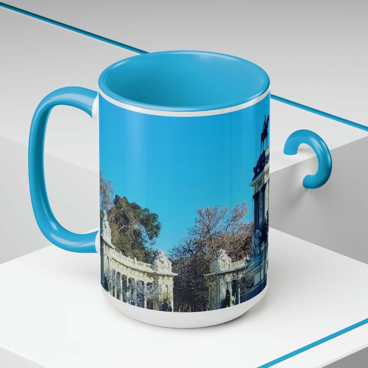 Alfonso XII | Spain | Two-Tone Coffee Mugs, 15oz