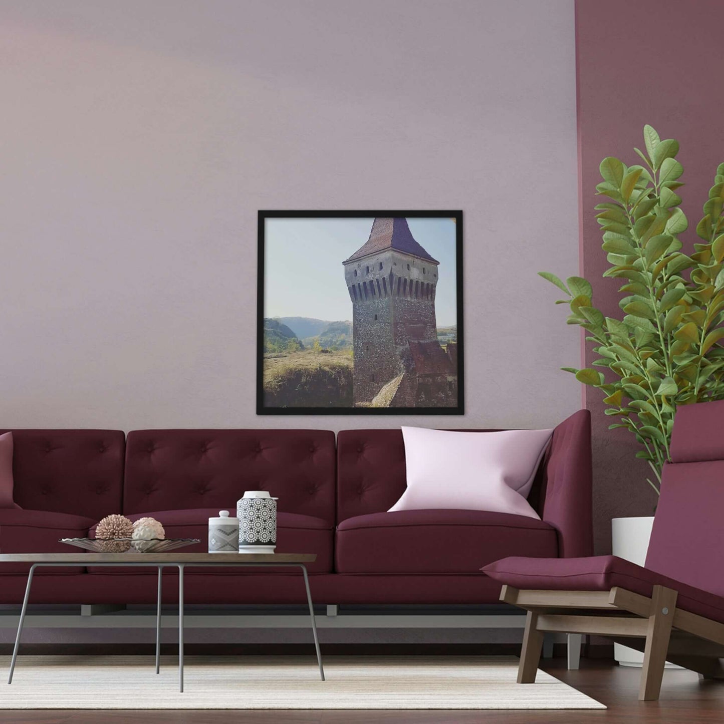 Hunedoara Castle Corvinilor | Romania | Framed Poster - All sizes