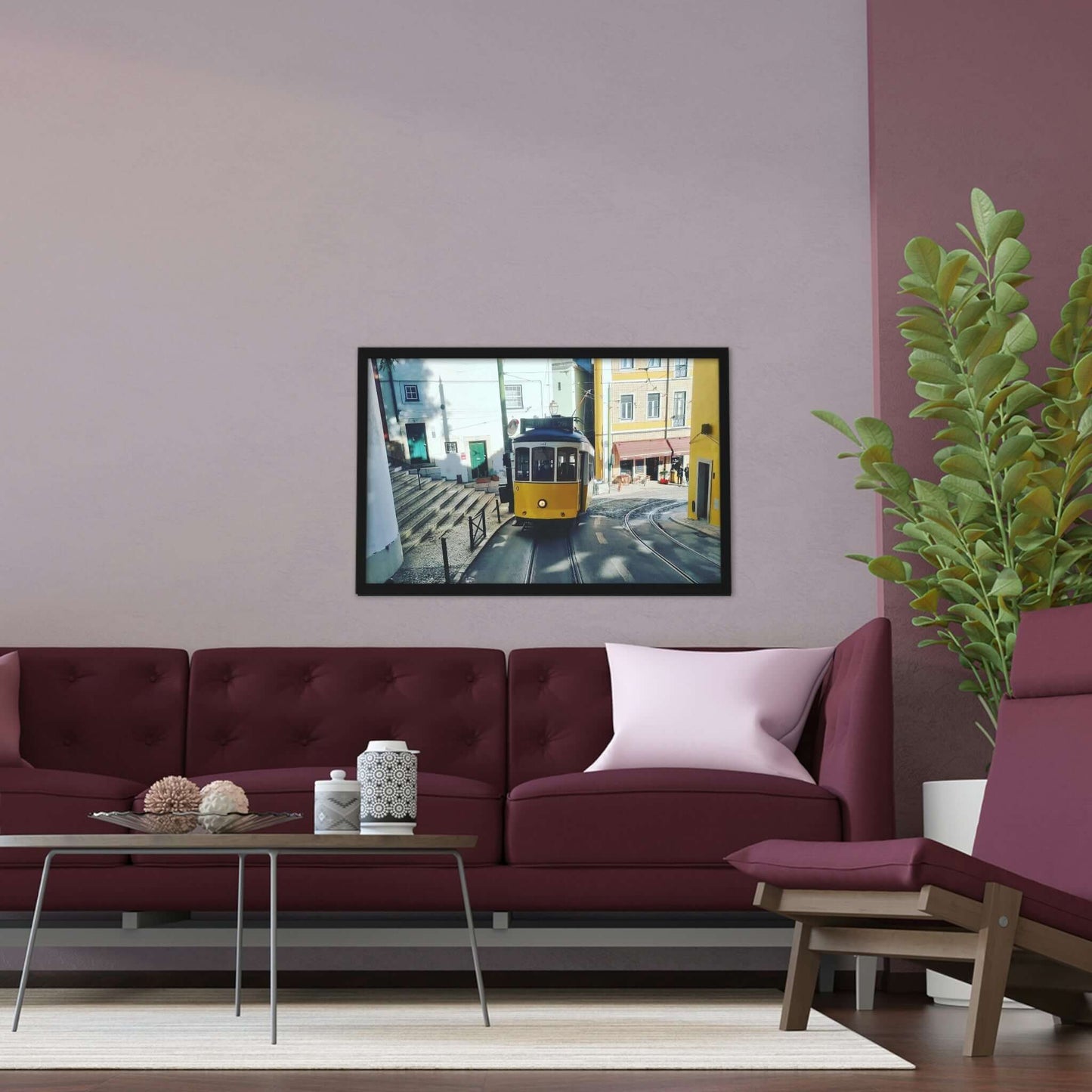 Remodelado Tram | Portugal | Framed Poster - All sizes
