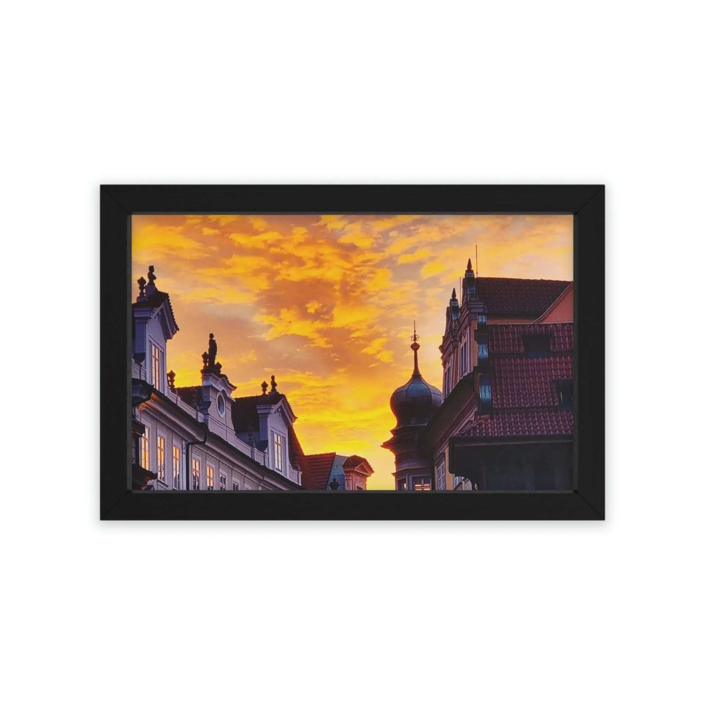 The City Center | Czech Republic | Framed Poster - All sizes
