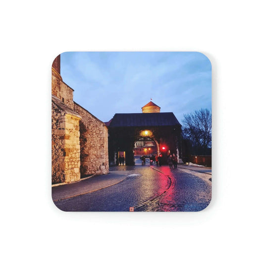 Wawel Gate | Poland | Cork Back Coaster