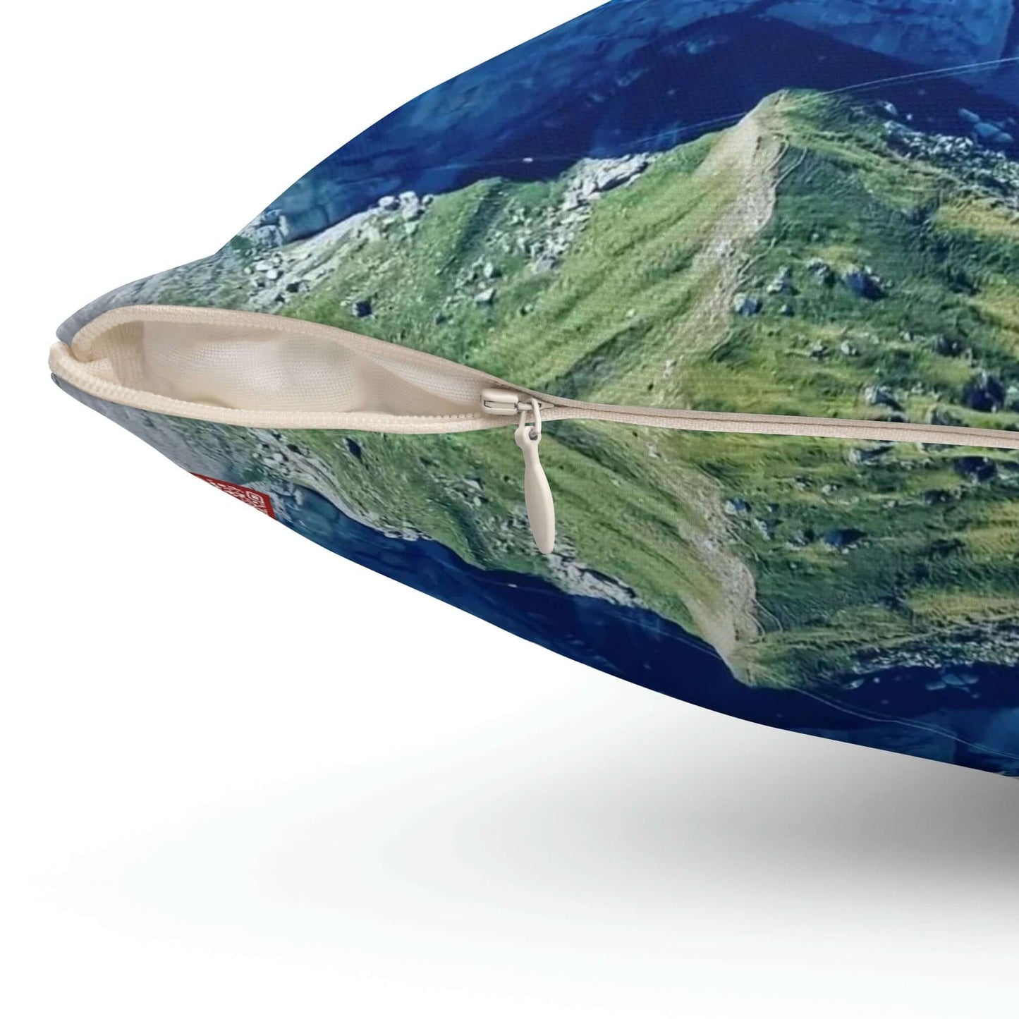 The Mt. Pilatus View | Switzerland | Spun Polyester Square Pillow