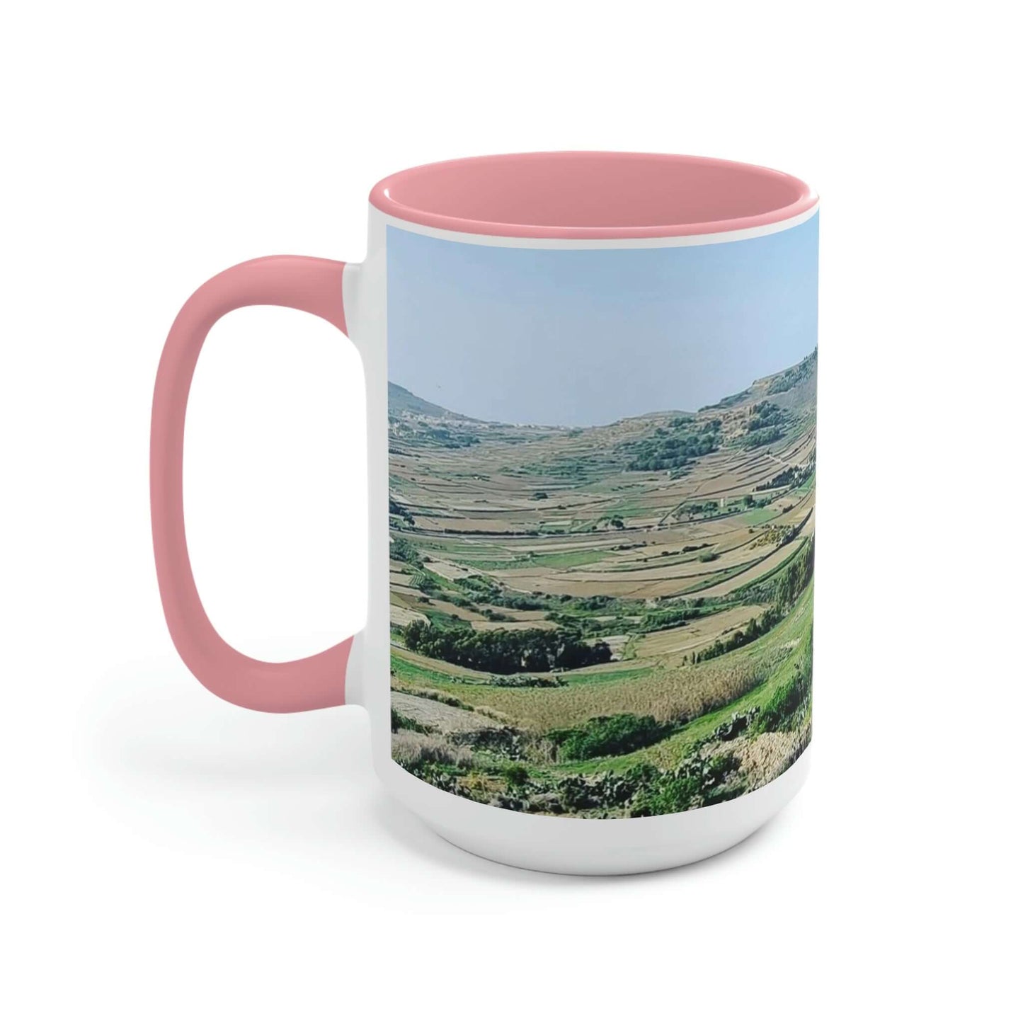 The breath taking scene | Gozo | Two-Tone Coffee Mugs, 15oz