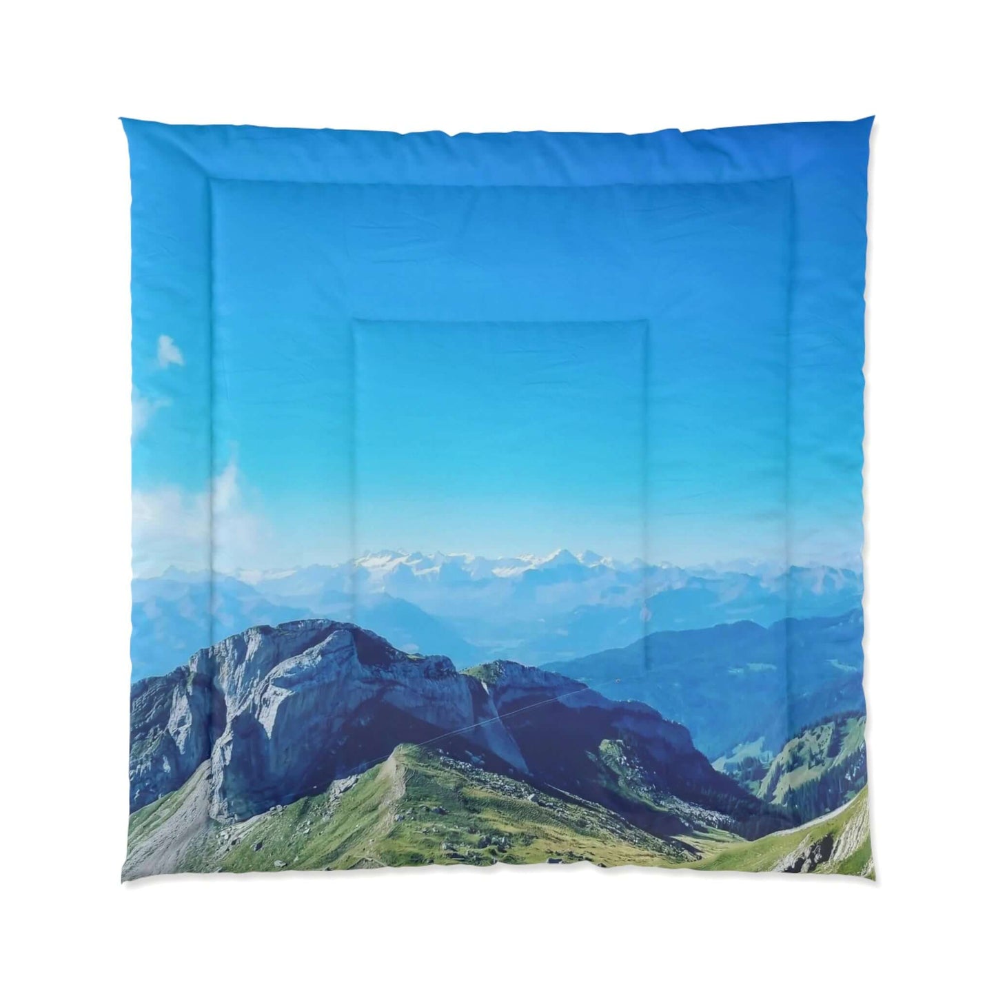 The Mt. Pilatus View | Switzerland | Comforter