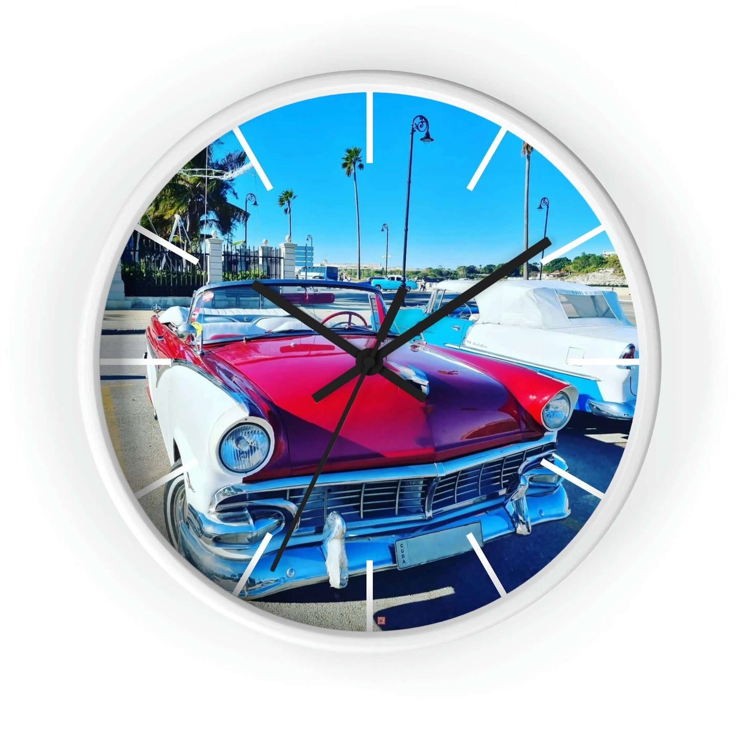 The Vehicle | Cuba | Wall clock