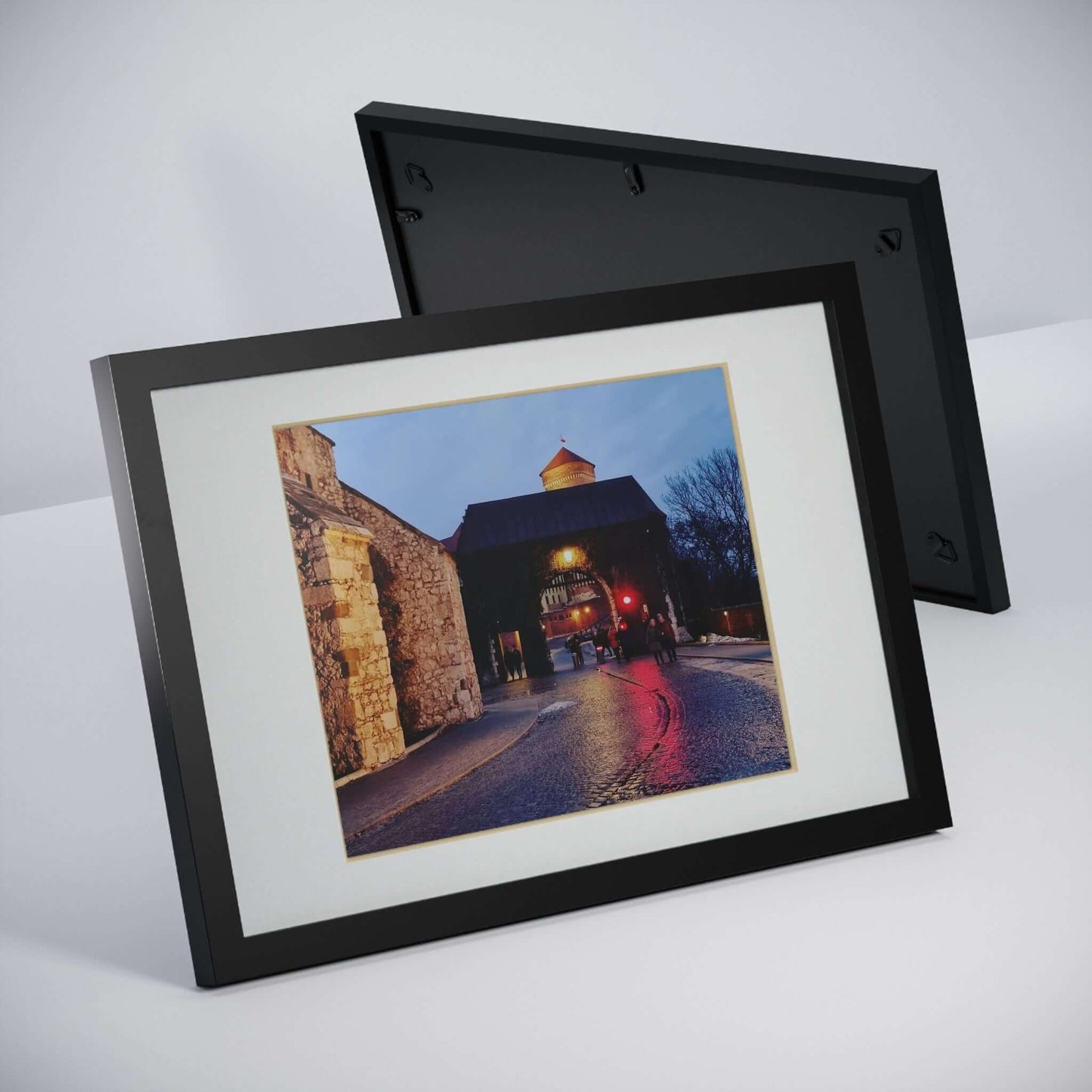 Wawel Gate | Poland | Framed Posters, Black