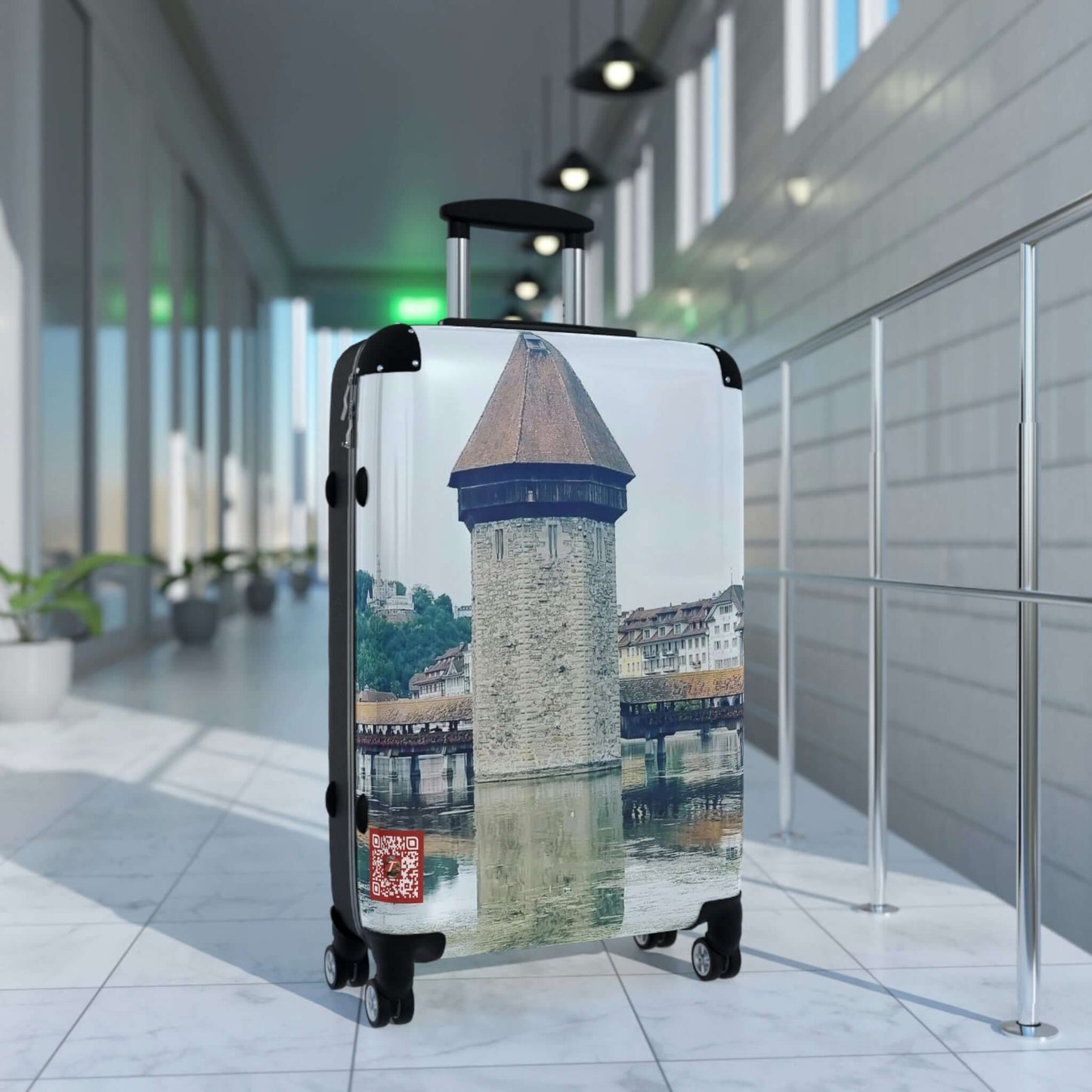 Chapel Bridge | Swizterland | Suitcases