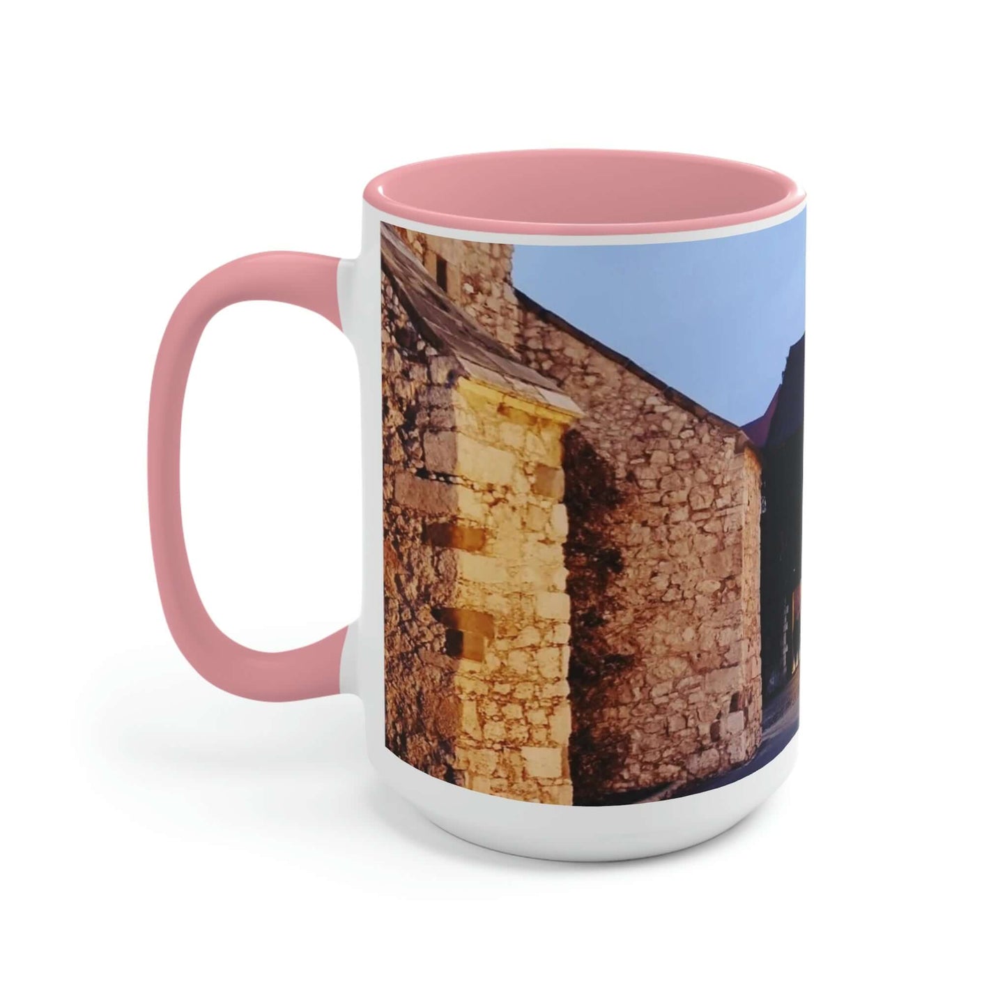 Wawel Gate | Poland | Two-Tone Coffee Mugs, 15oz