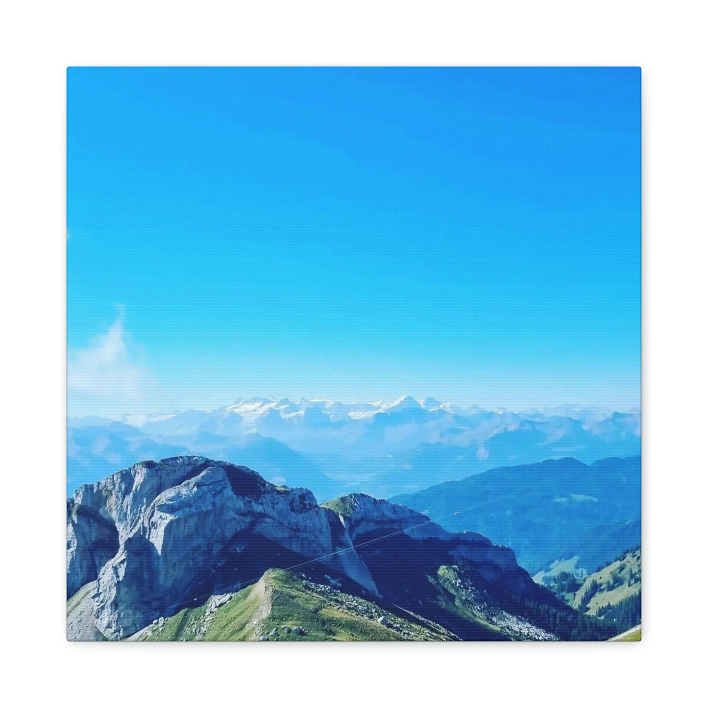 The Mt. Pilatus View | Switzerland | Canvas