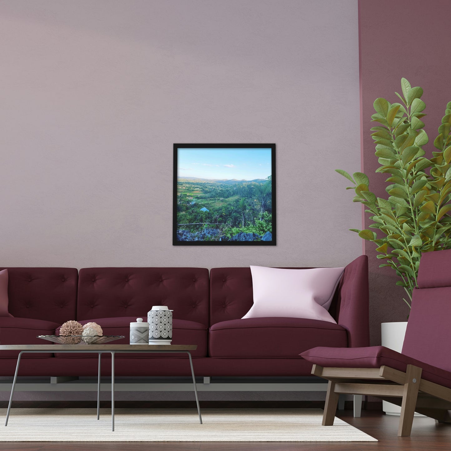 Viñales from above | Cuba | Framed Poster - All sizes