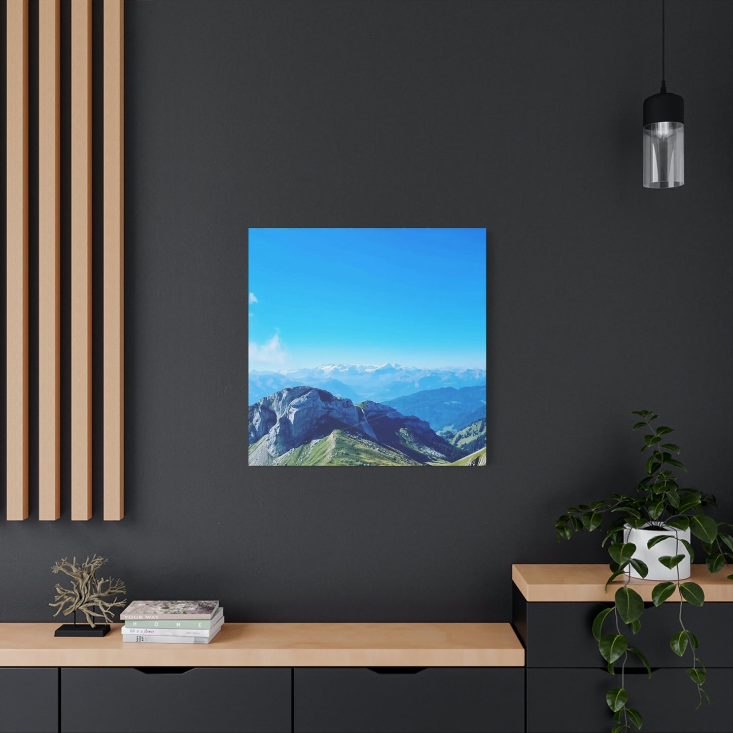 The Mt. Pilatus View | Switzerland | Canvas