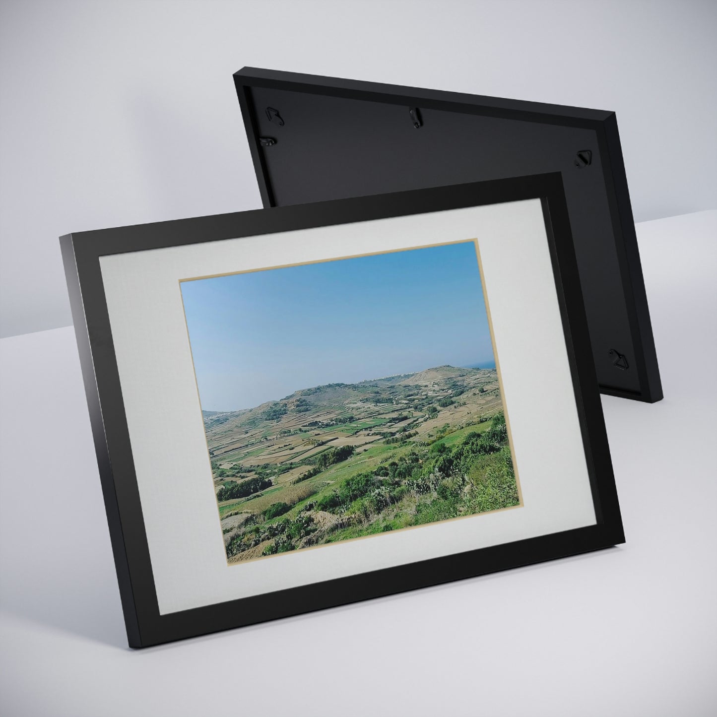 The breath taking scene | Gozo | Framed Posters, Black