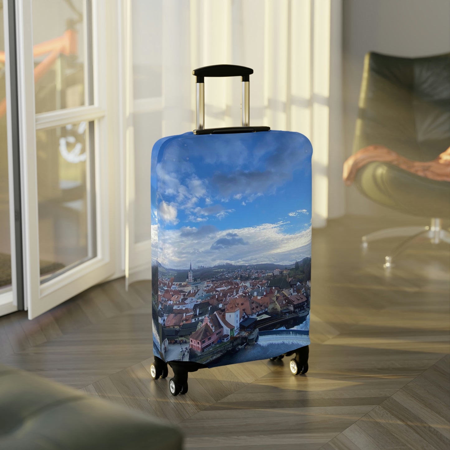 The River of Český Krumlov | Czech Republic | Luggage Cover
