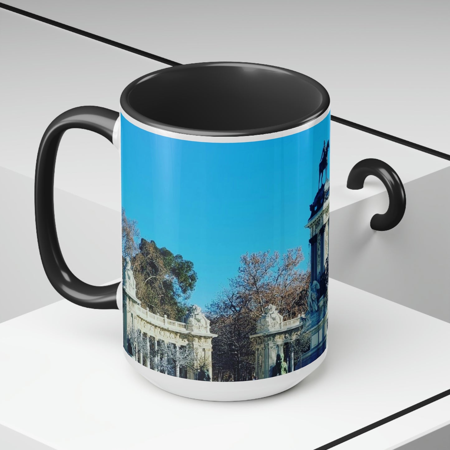 Alfonso XII | Spain | Two-Tone Coffee Mugs, 15oz