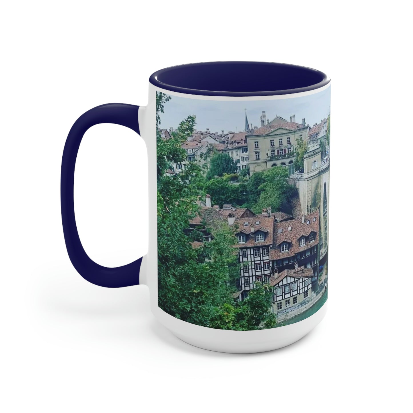 Bern | Switzerland | Two-Tone Coffee Mugs, 15oz