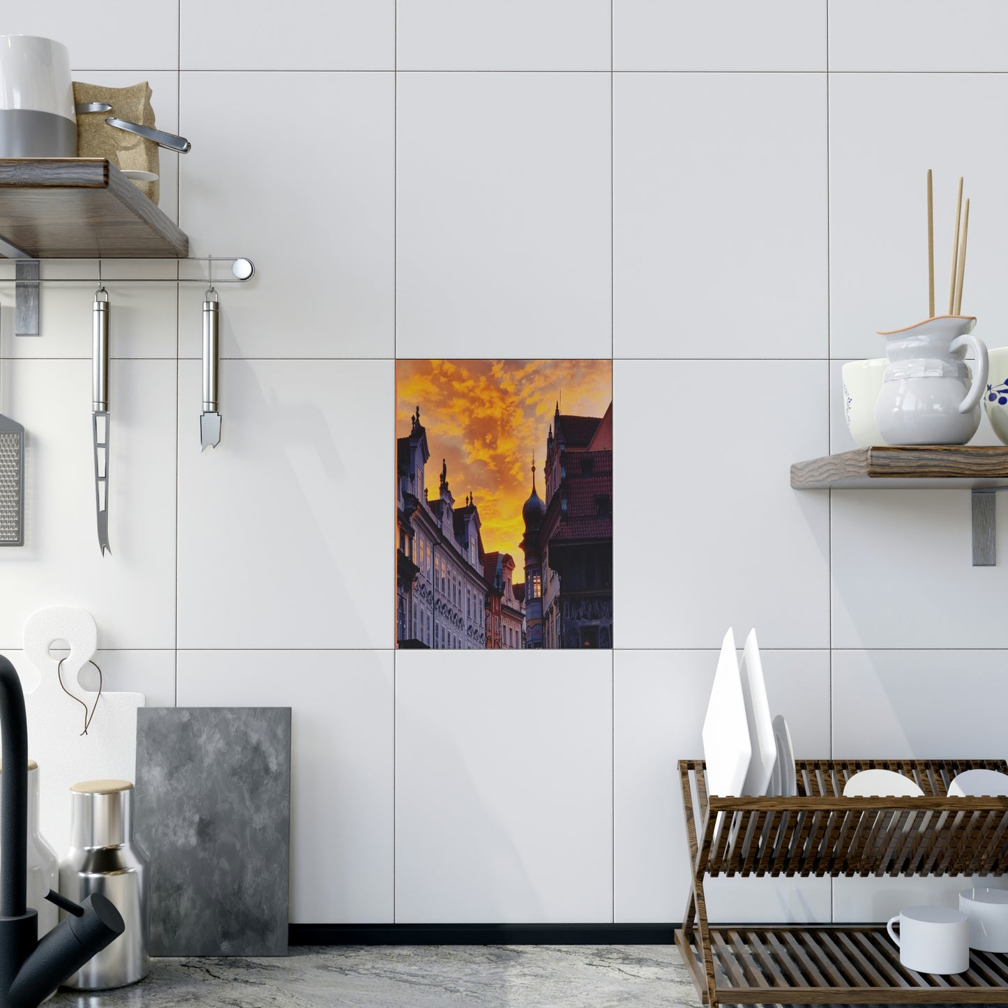 The City Center | Czech Republic | Ceramic Photo Tile