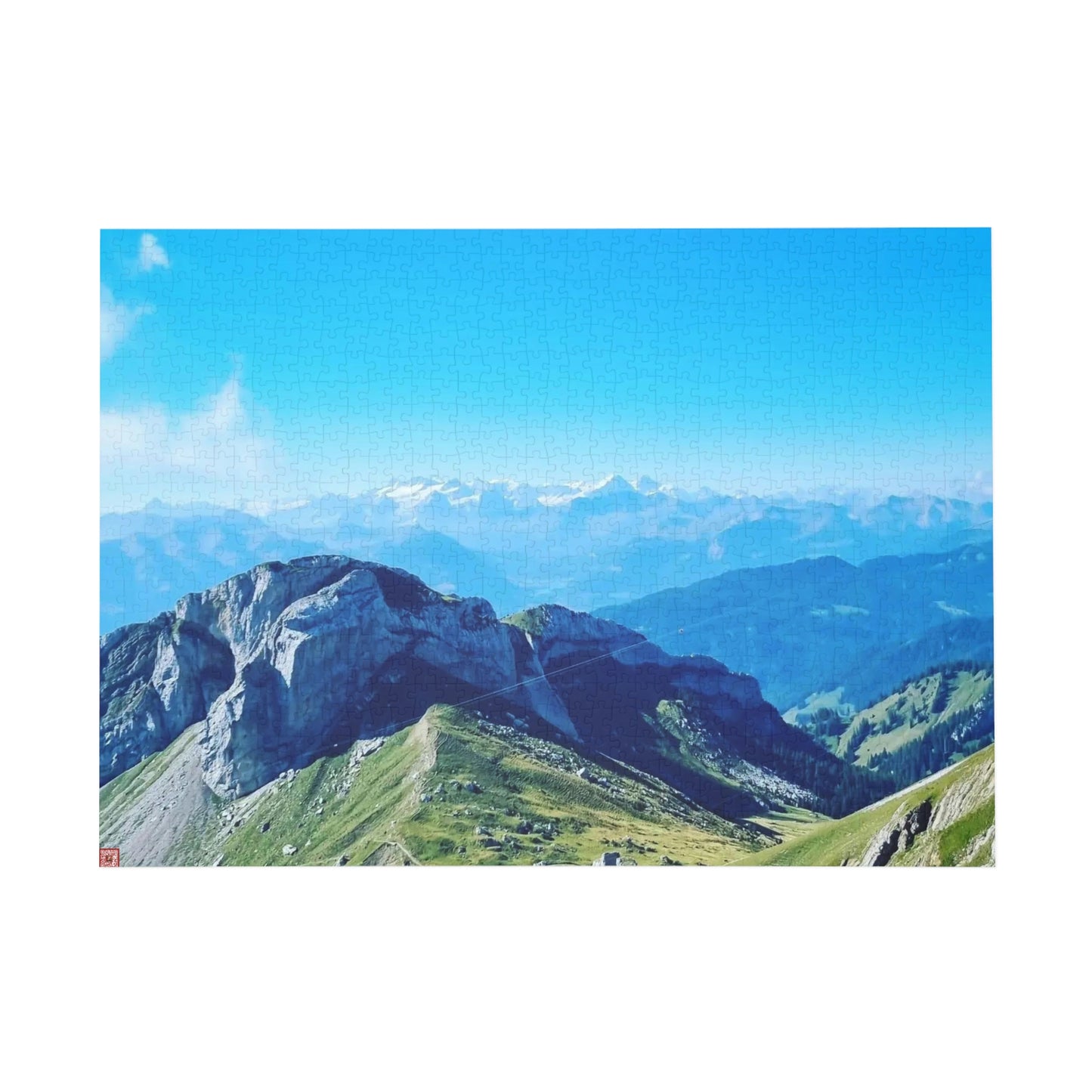 The Mt. Pilatus View | Switzerland | Puzzle (96, 252, 500, 1000-Piece)