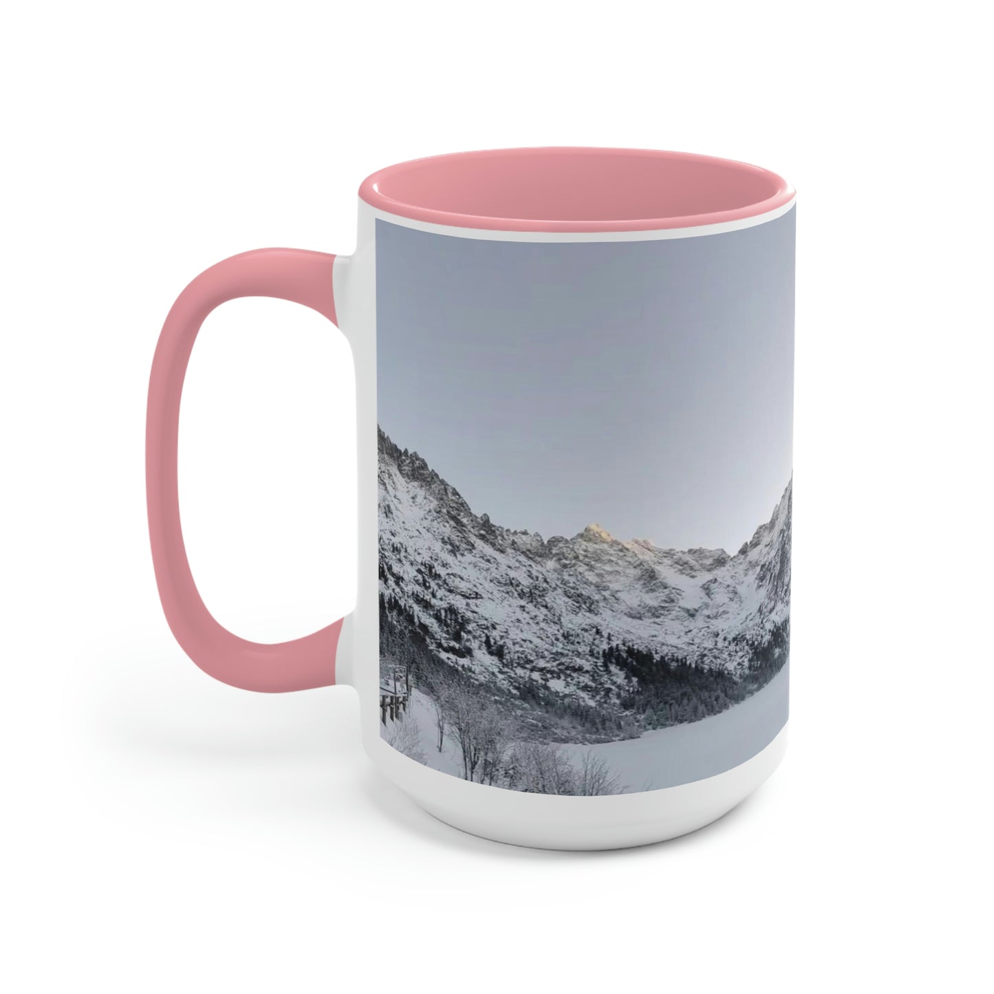 Morskie Oko | Poland | Two-Tone Coffee Mugs, 15oz