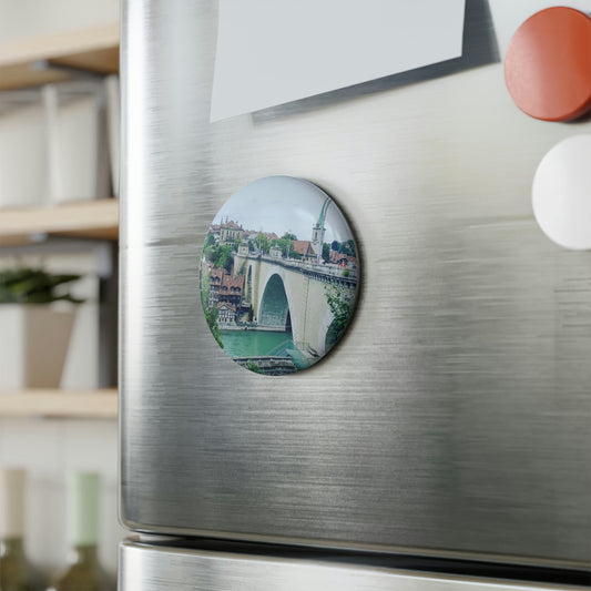 Bern | Switzerland | Button Magnet, Round (1 & 10 pcs)